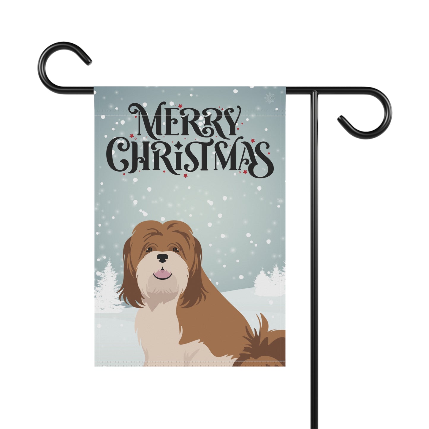 Lhasa Apso Dog Garden Flag