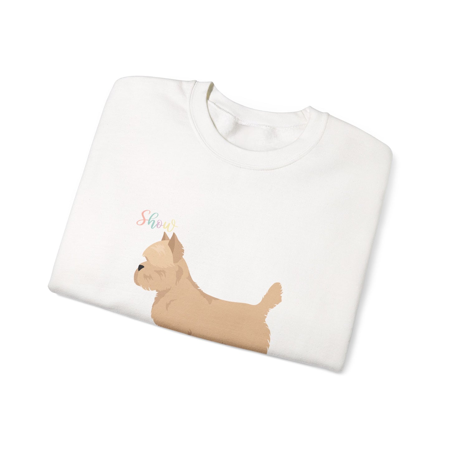 Cairn Terrier Dog Unisex Heavy Blend Crewneck Sweatshirt