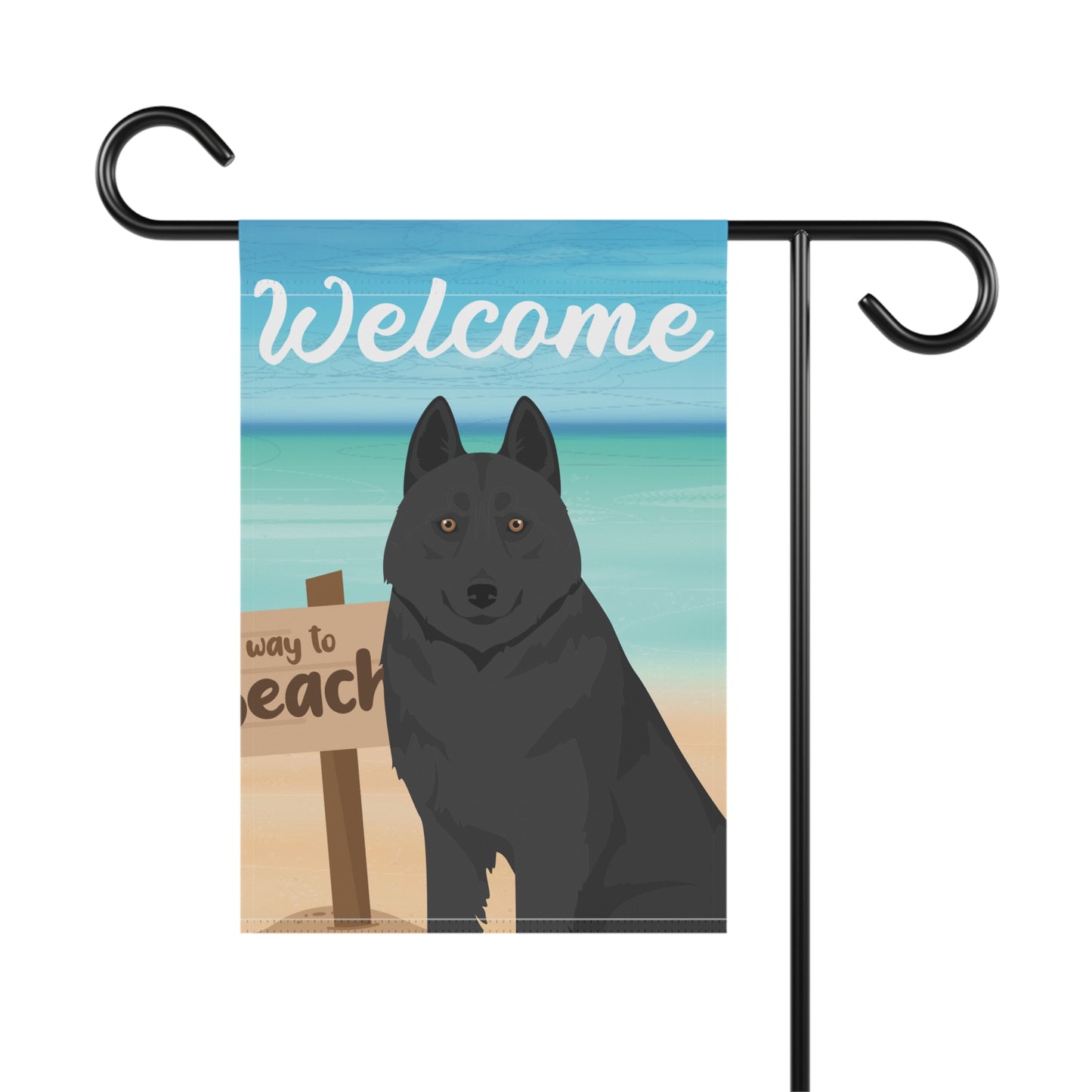 Siberian Husky Dog Garden Flag