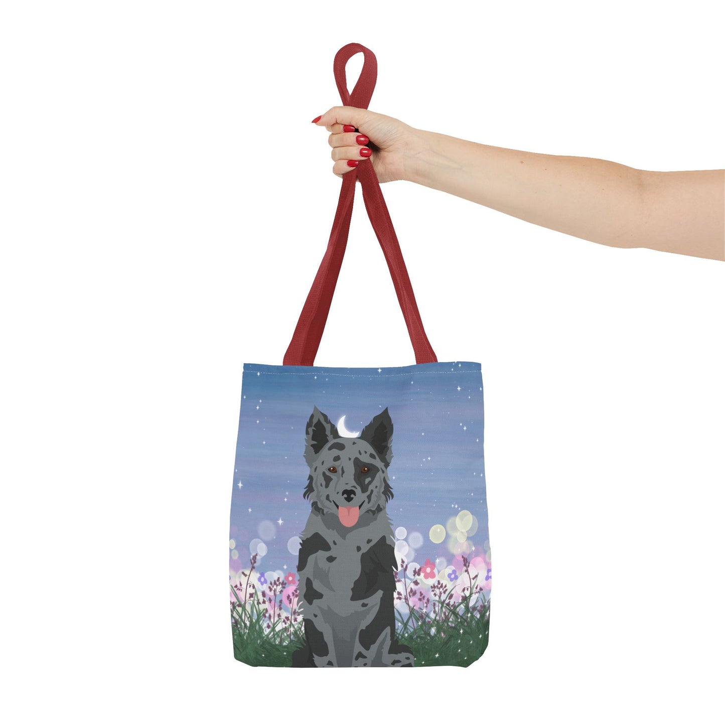 Mudi Dog Tote Bag 13x13