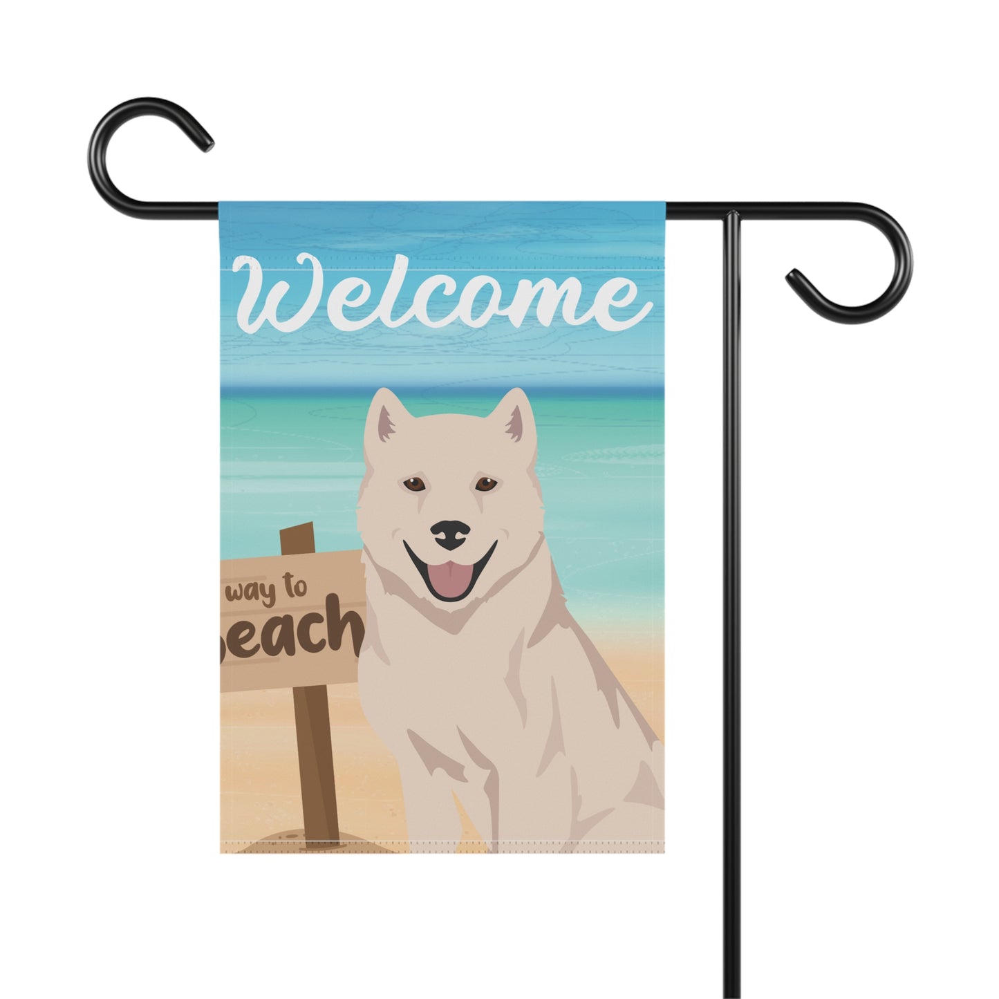 Kishu Ken Dog Garden Flag