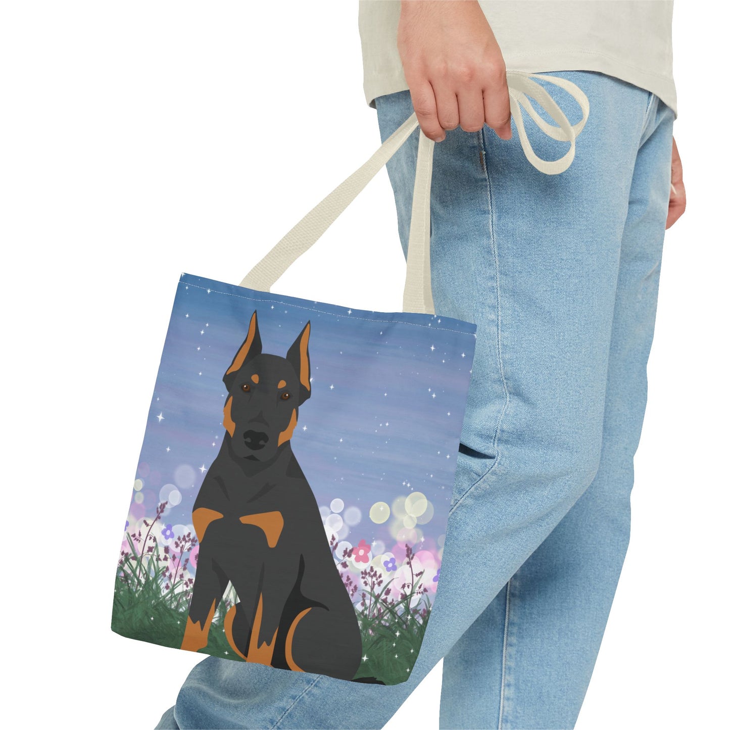 Beauceron Dog Tote Bag 13x13