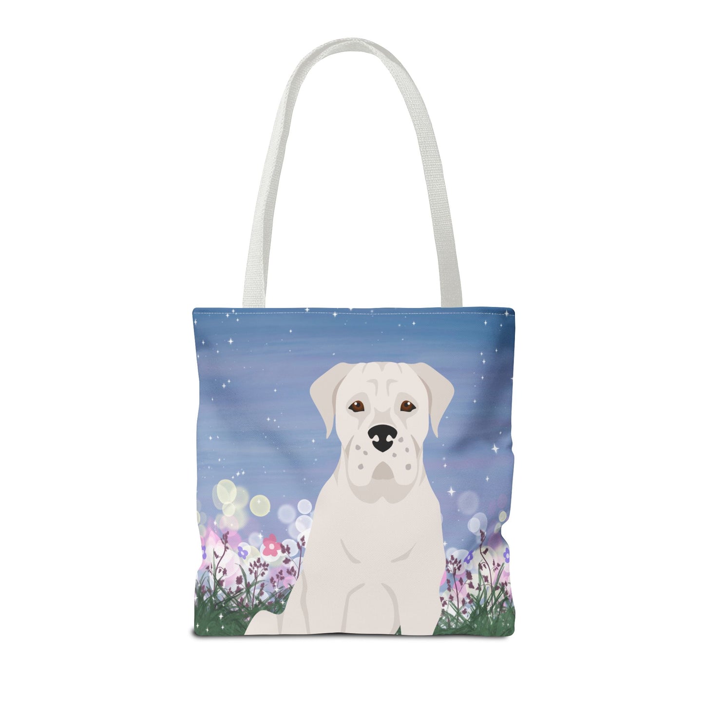 Dogo Argentino Dog Tote Bag 16x16
