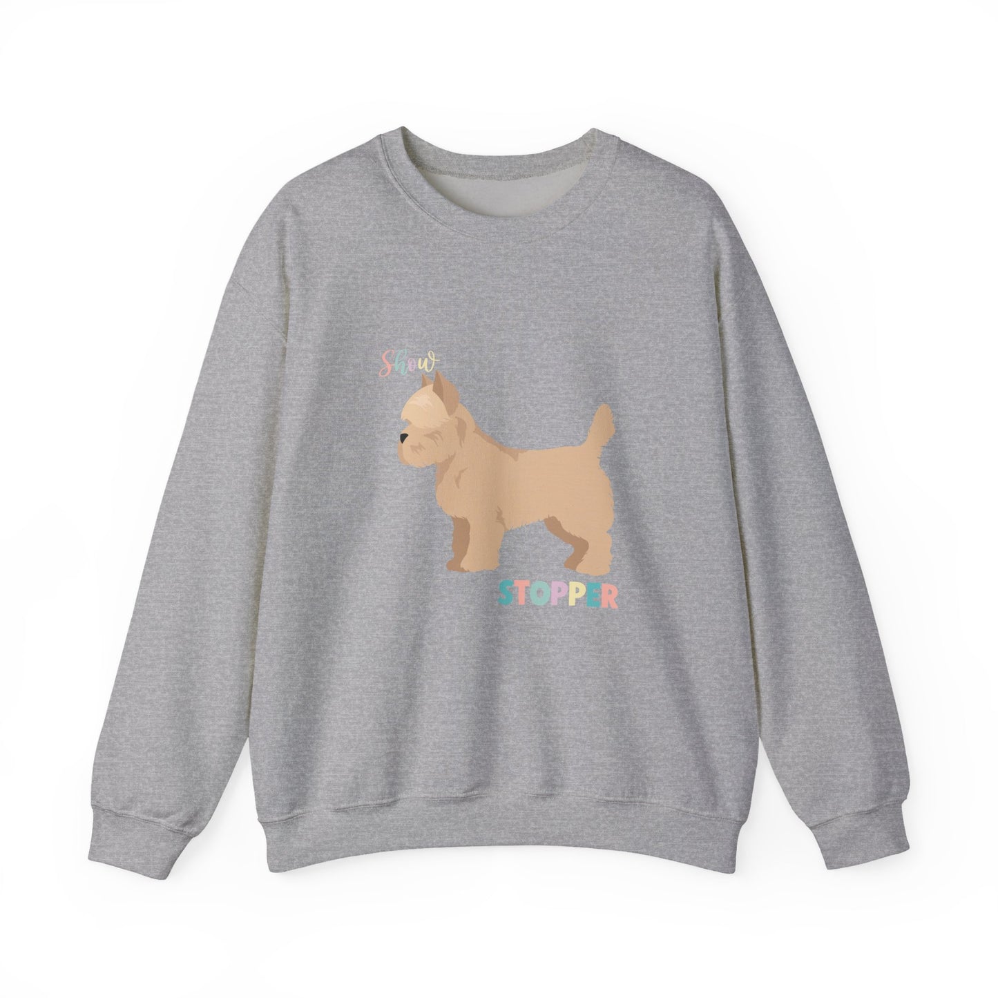 Cairn Terrier Dog Unisex Heavy Blend Crewneck Sweatshirt