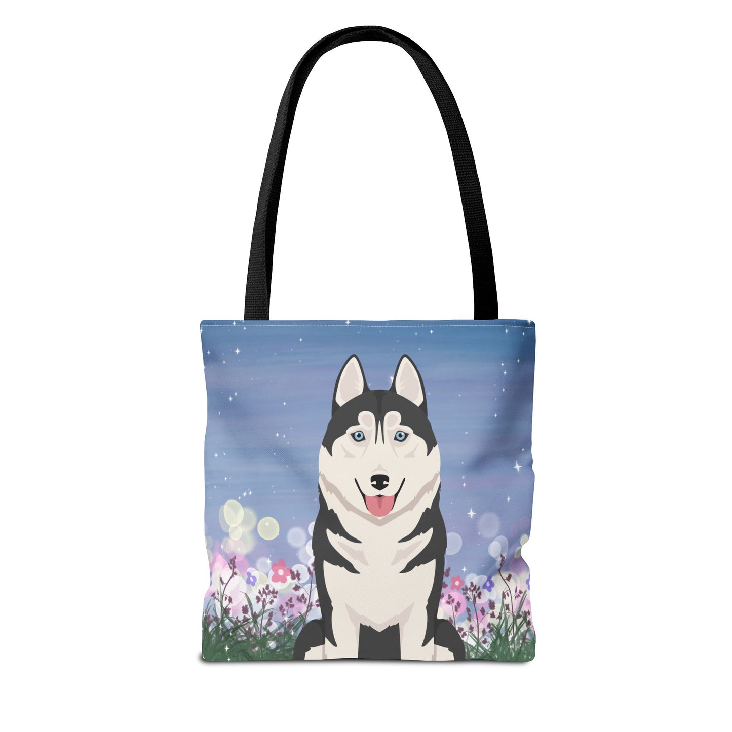 Siberian Husky Dog Tote Bag 13x13