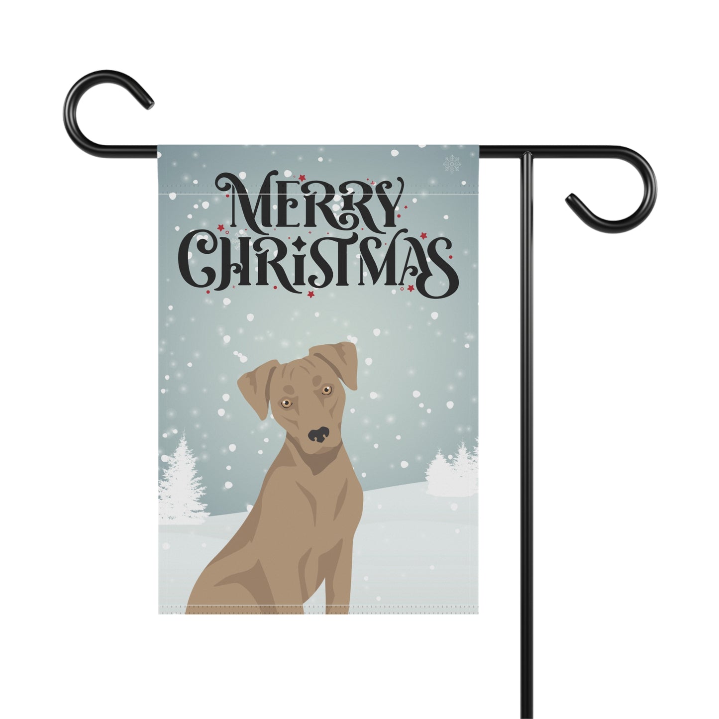 Blue Lacy Dog Garden Flag