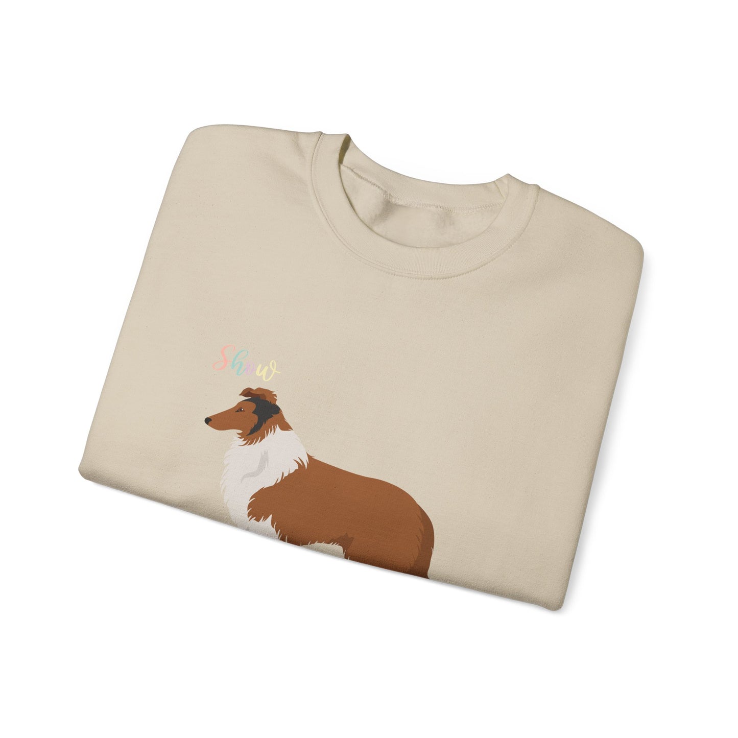 Collie Dog Unisex Heavy Blend Crewneck Sweatshirt