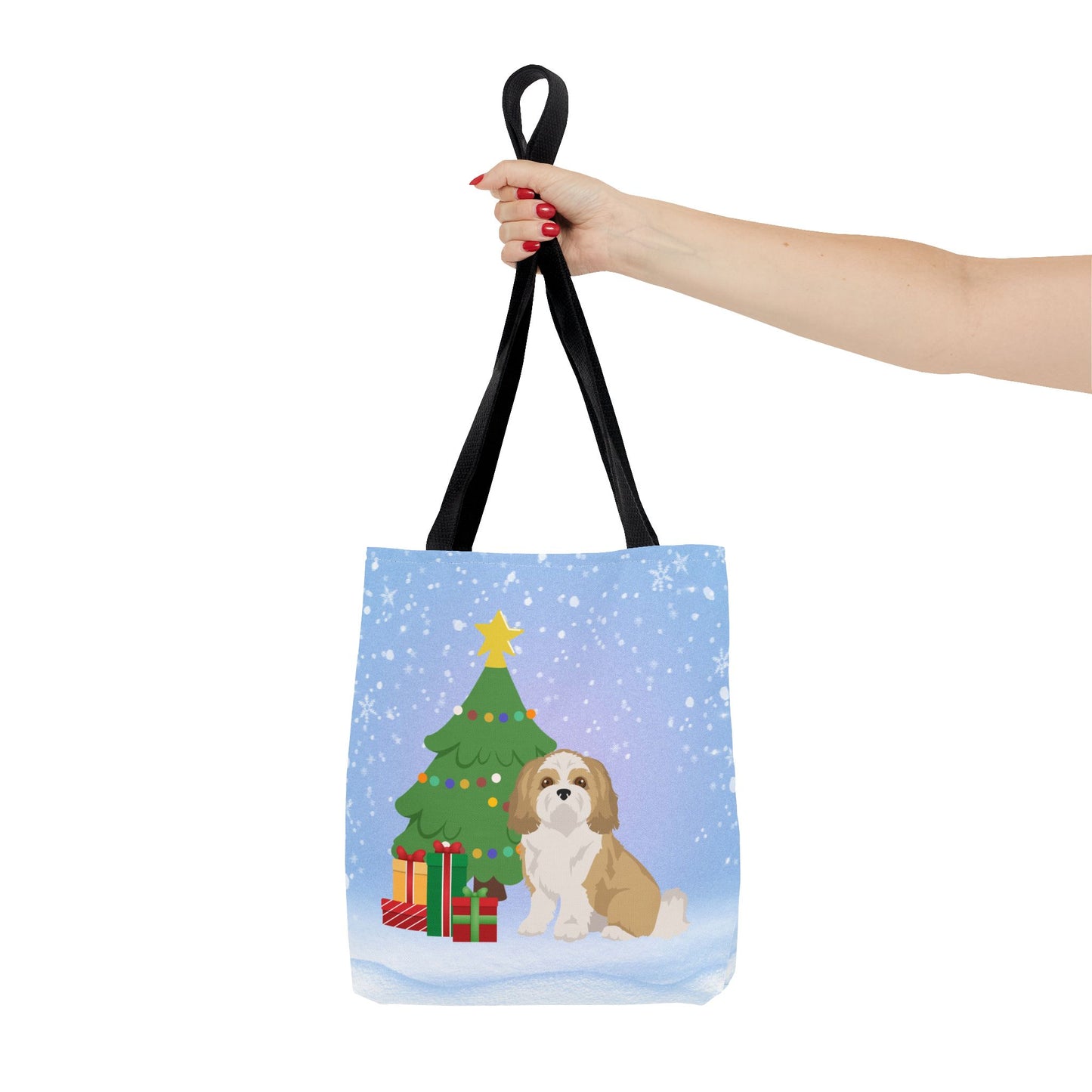 Shih Tzu Dog Tote Bag, Dog Mom Gift