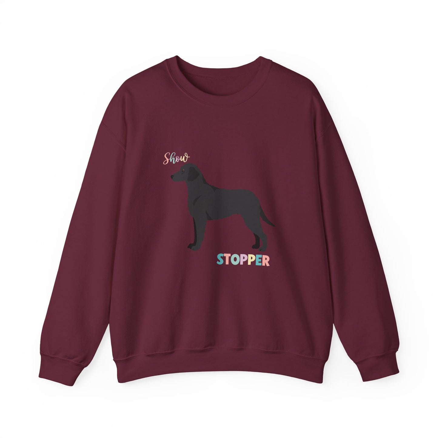 Curly Coated Retriever Dog Unisex Heavy Blend Crewneck Sweatshirt