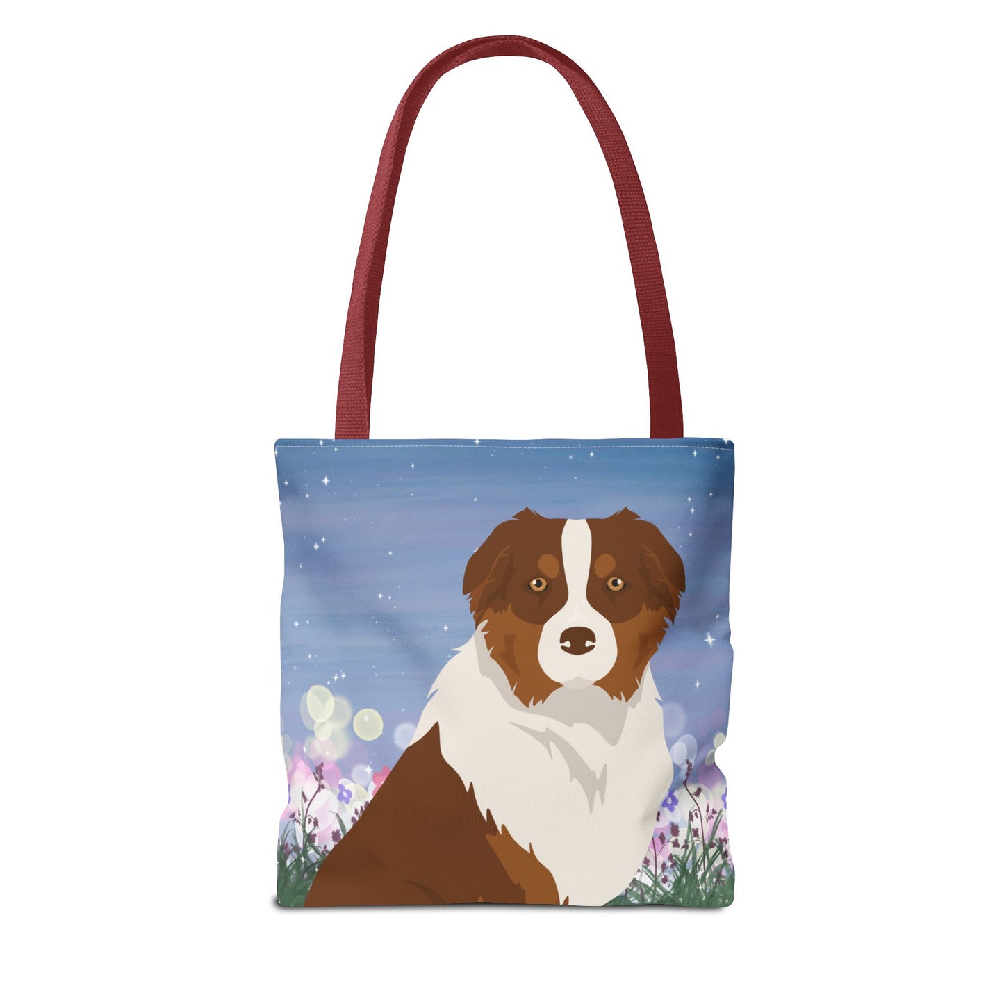 Australian Shepherd Dog Tote Bag 13x13