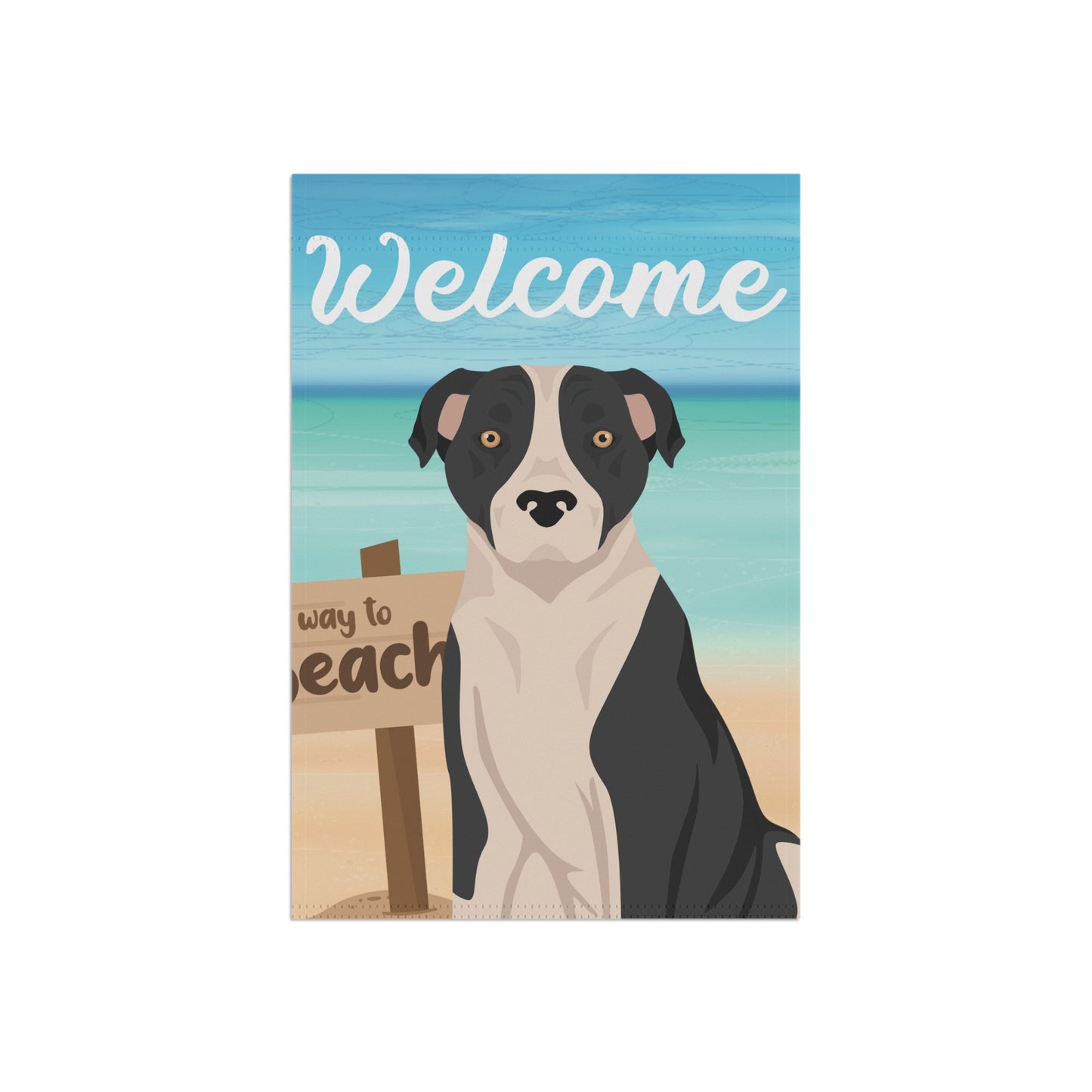 American Staffordshire Terrier Dog Garden Flag