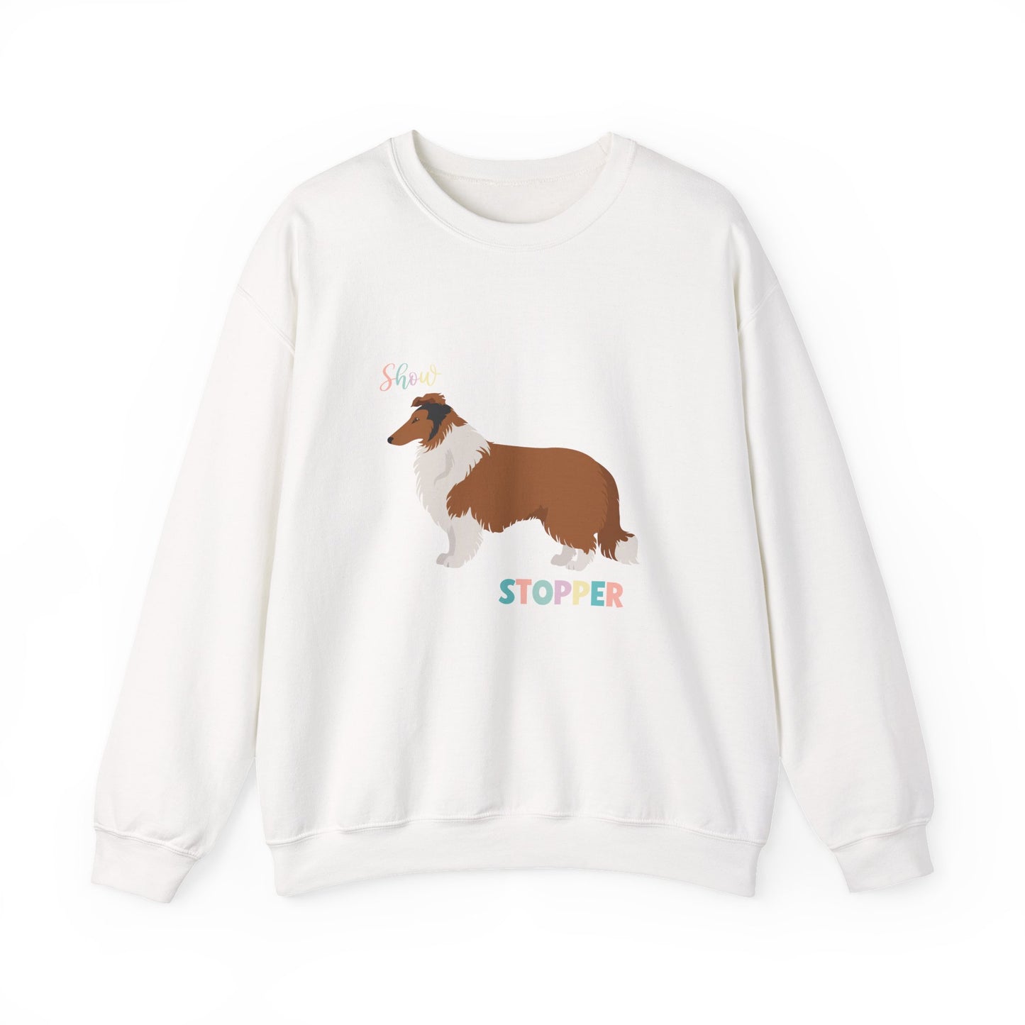 Collie Dog Unisex Heavy Blend Crewneck Sweatshirt