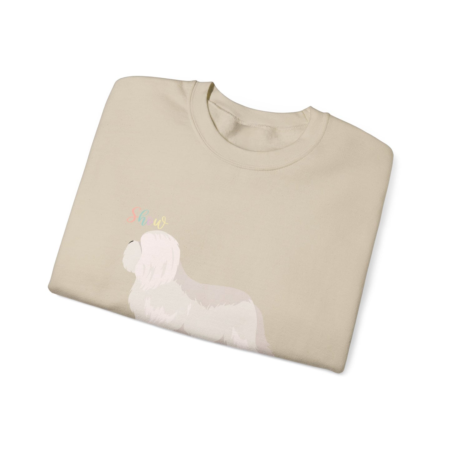 Coton De Tulear Dog Unisex Heavy Blend Crewneck Sweatshirt