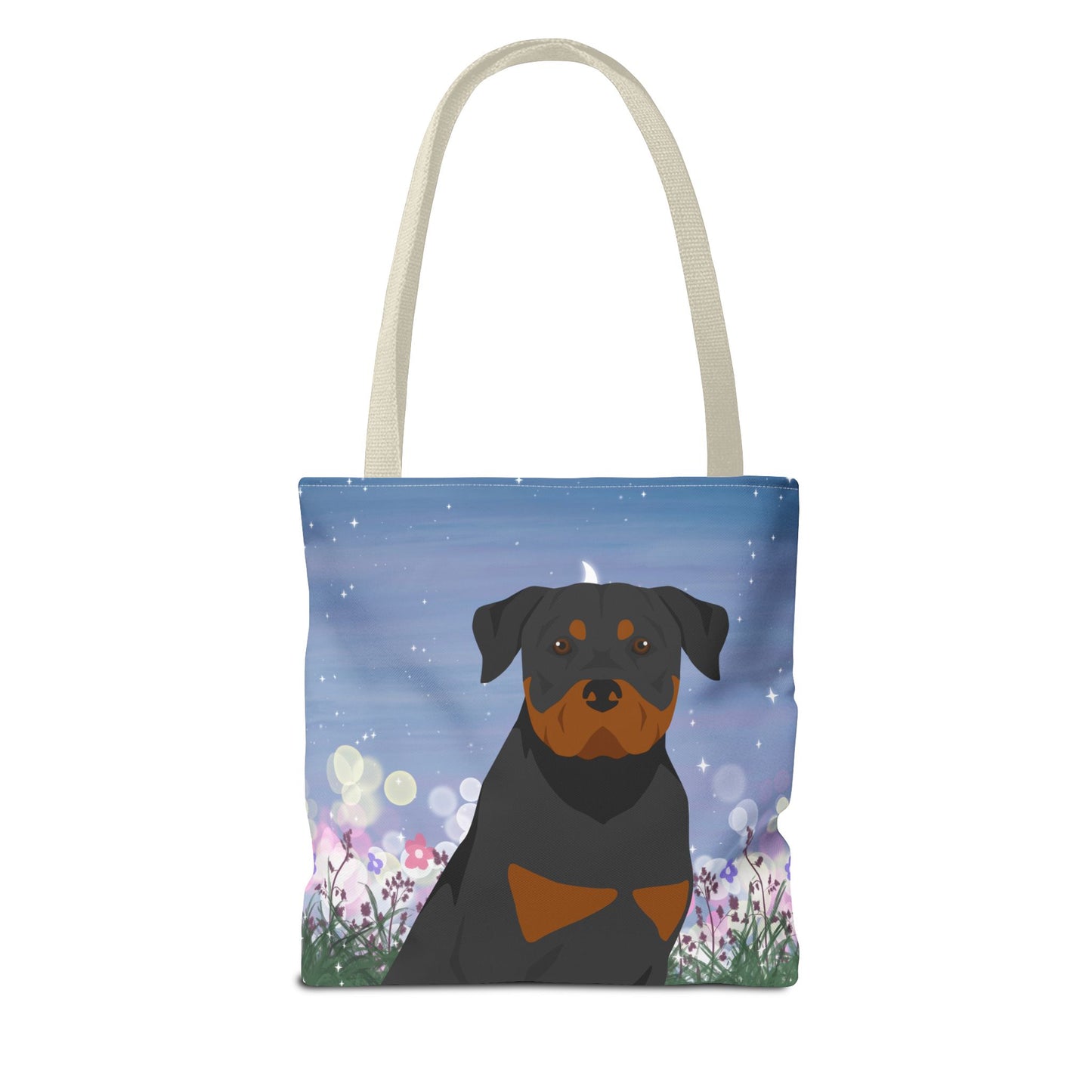 Rottweiler Dog Tote Bag 13x13
