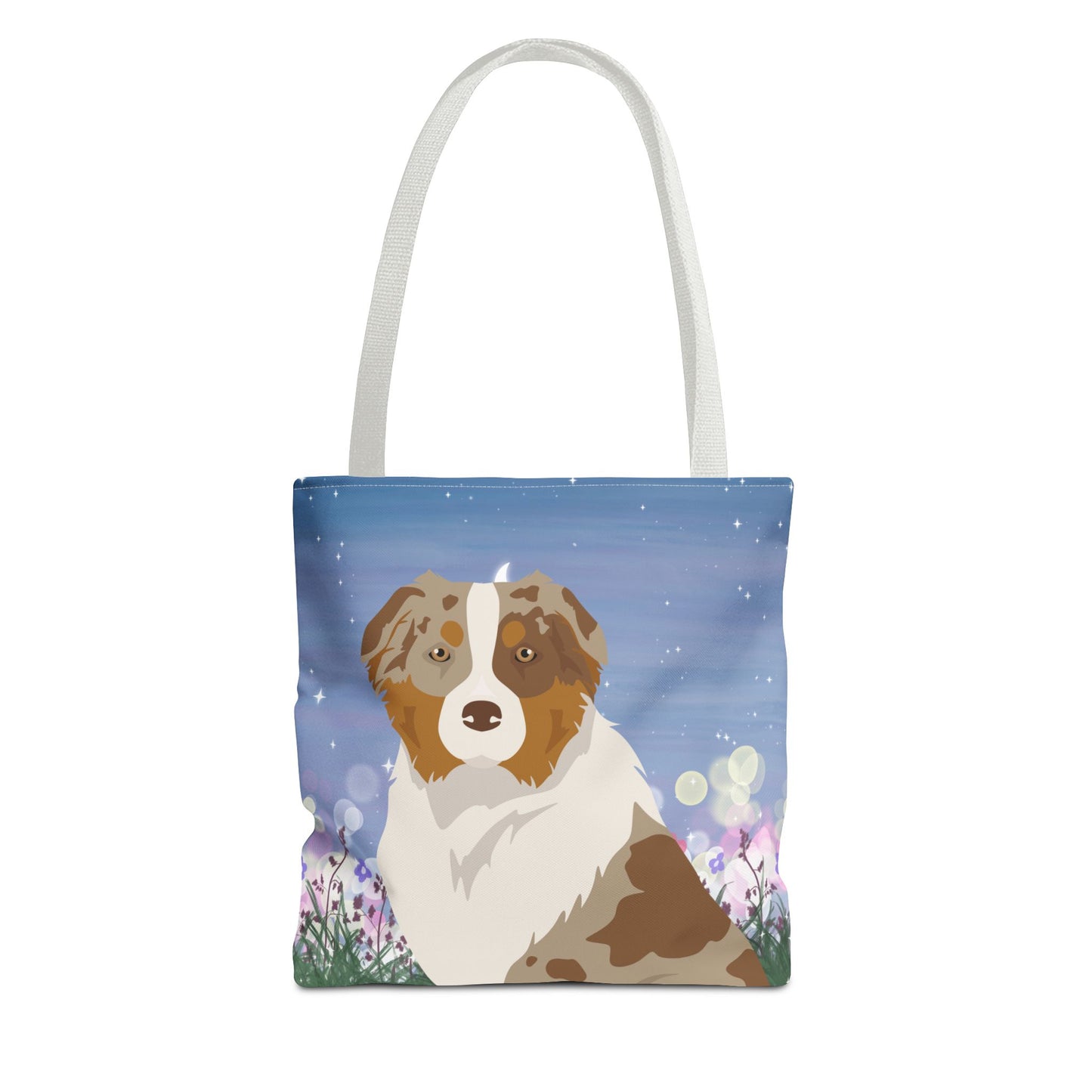 Australian Shepherd Dog Tote Bag 13x13