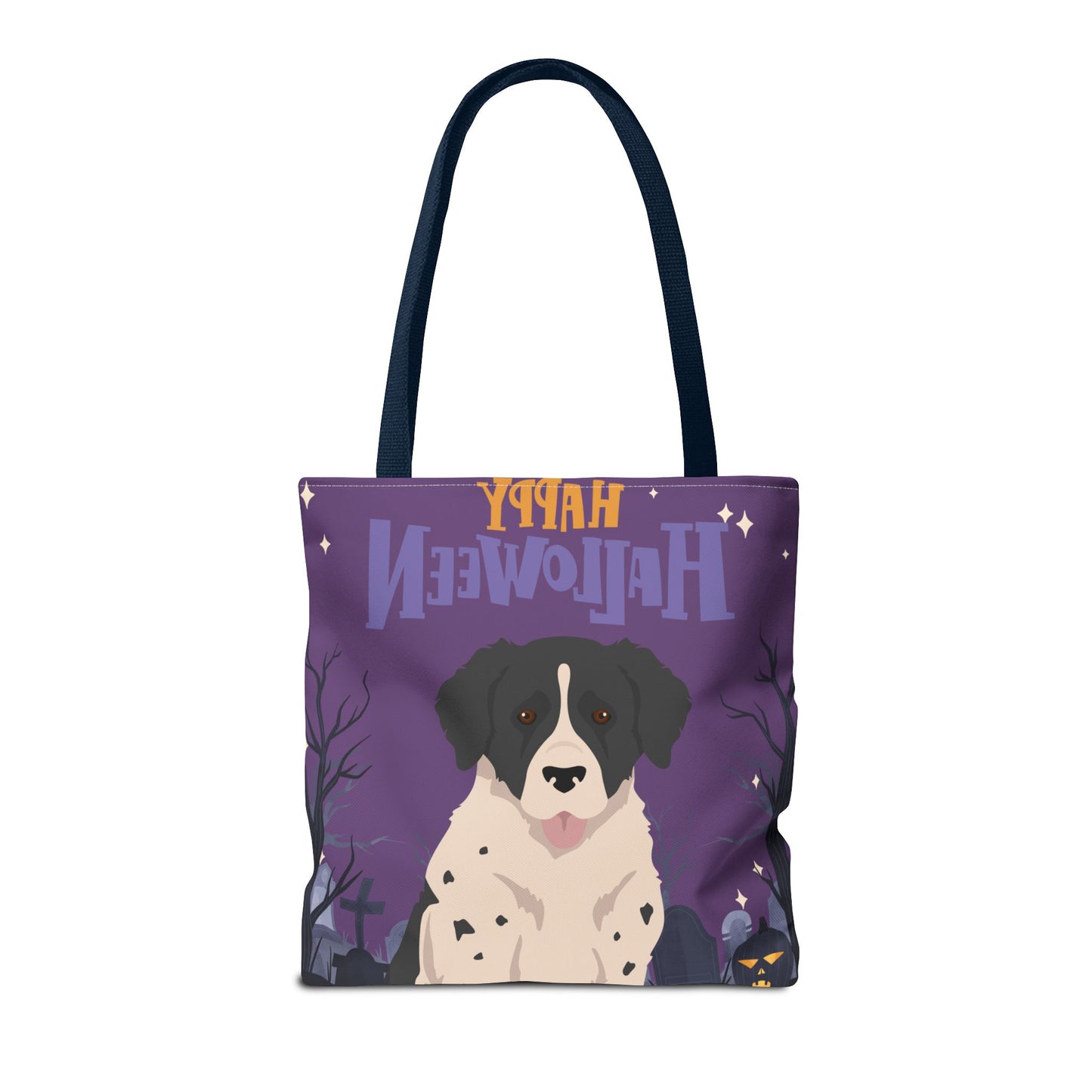 Wetterhoun Dog Happy Halloween Tote Bag 16x16