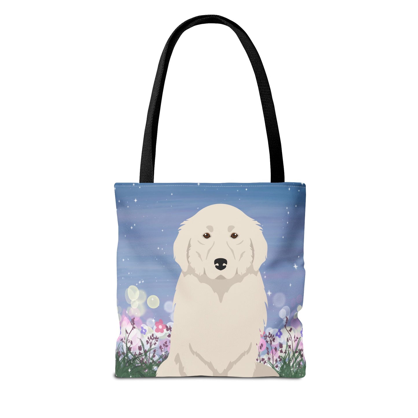 Great Pyrenees Dog Tote Bag 13x13