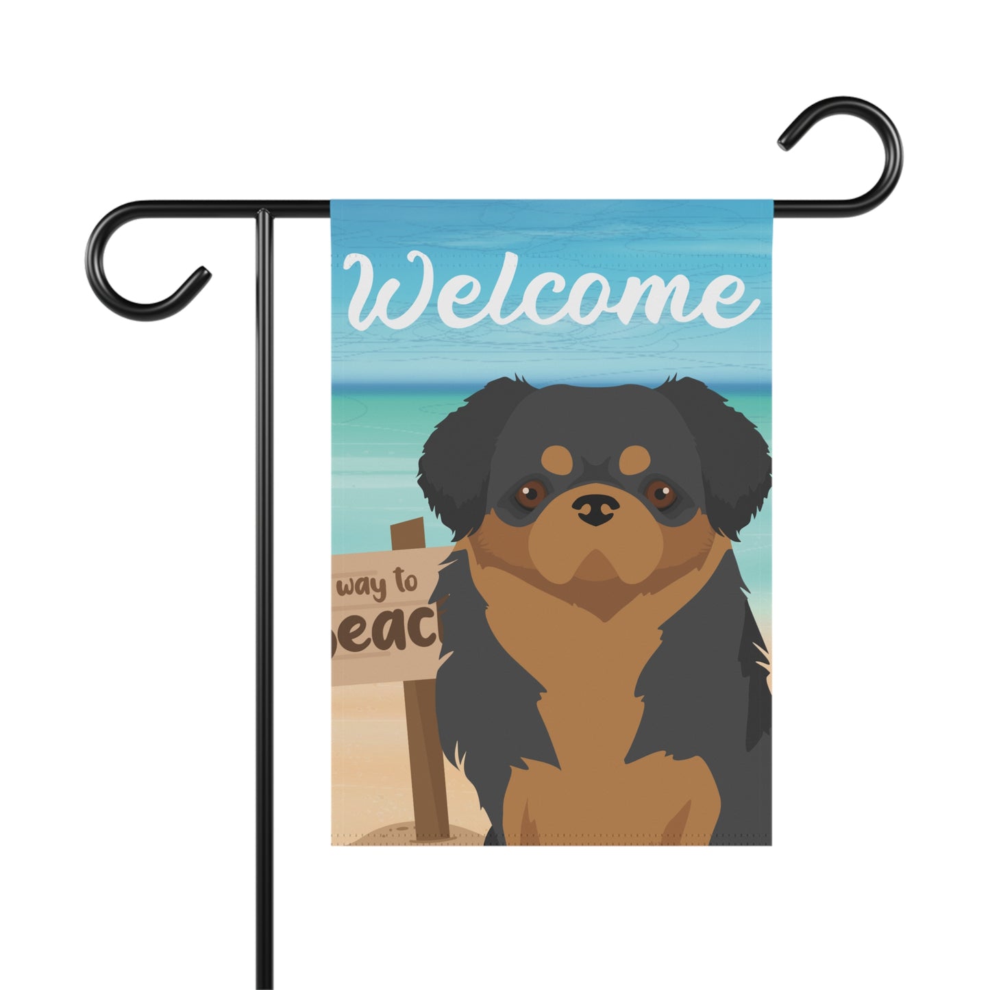 Tibetan Spaniel Dog Garden Flag