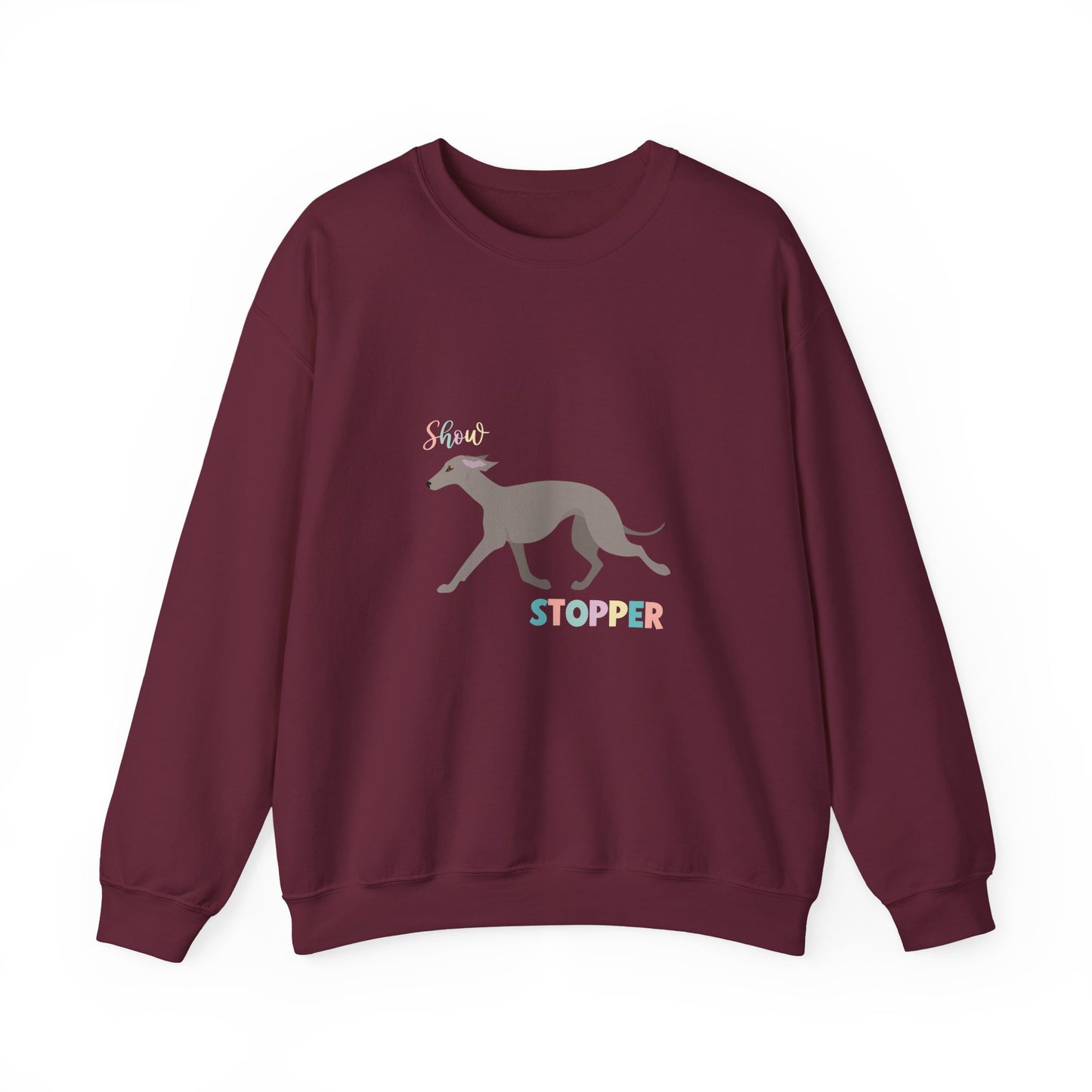 Italian Greyhound Dog Unisex Heavy Blend Crewneck Sweatshirt