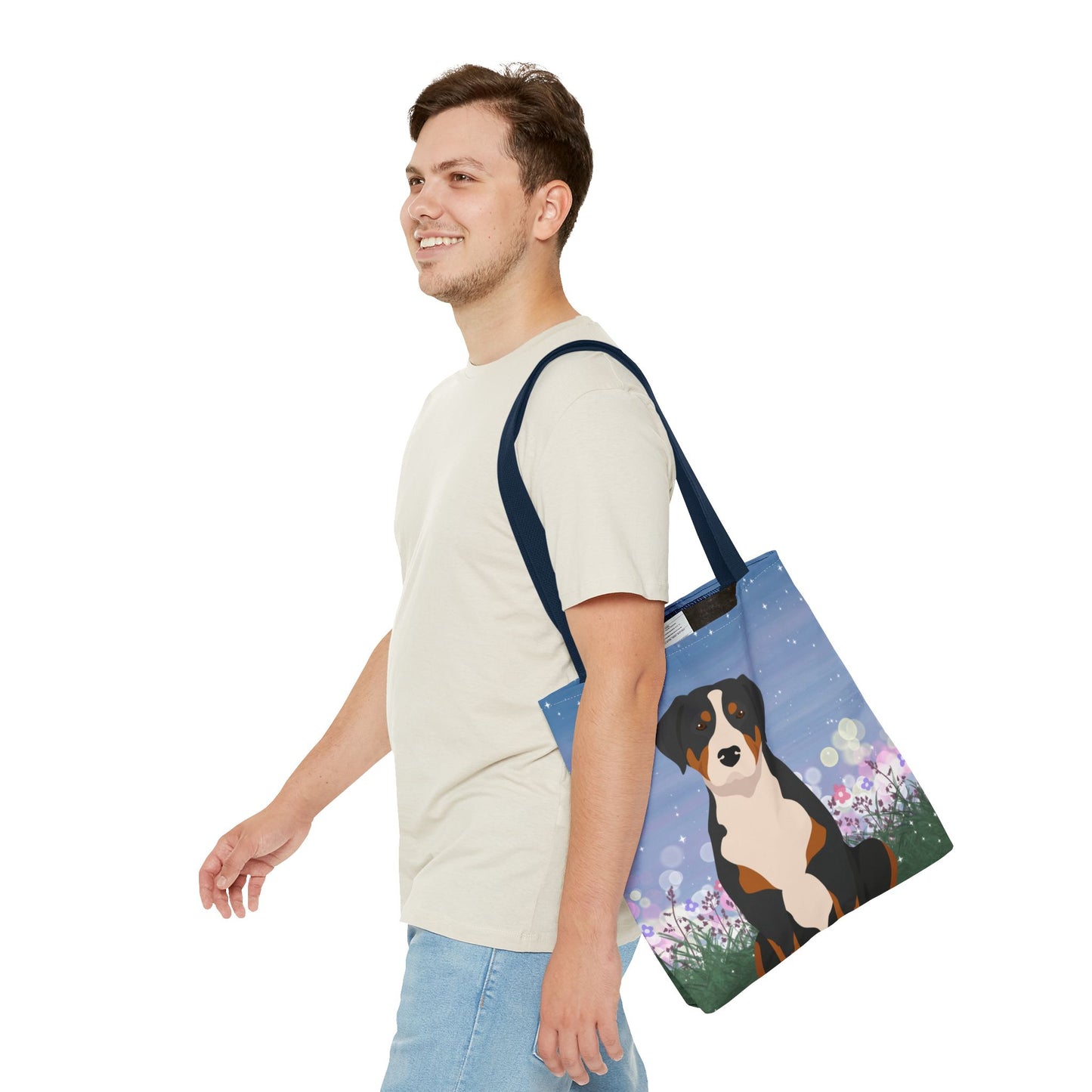 Great Swiss Mountain Dog Dog Tote Bag 16x16