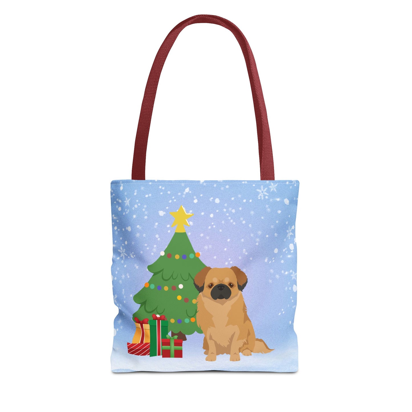 Tibetan Spaniel Dog Tote Bag, Dog Mom Gift