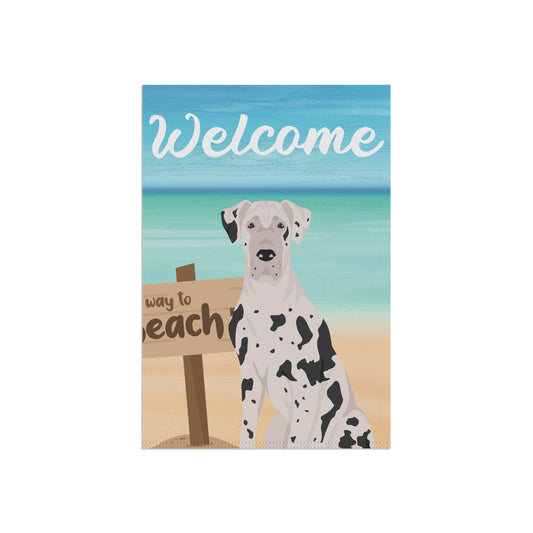 Great Dane Dog Garden Flag