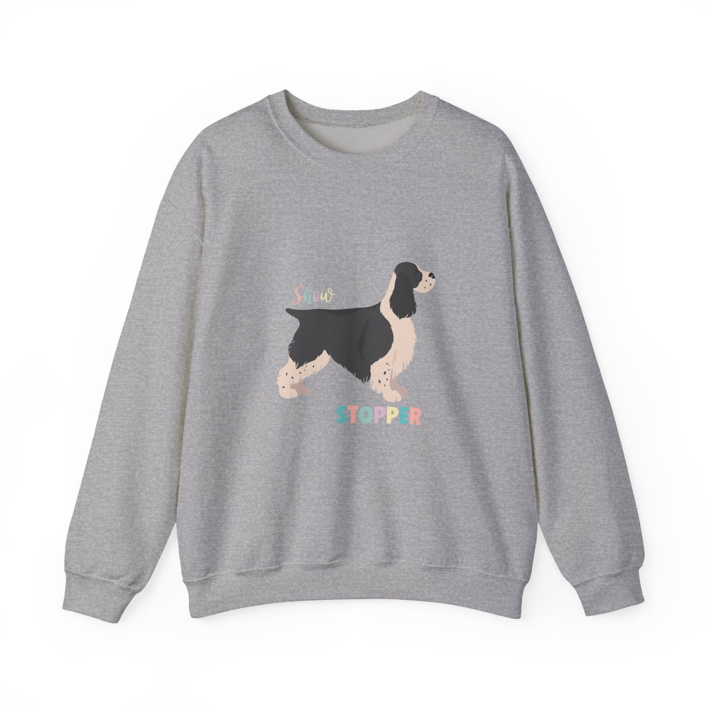 Springer Spaniel Dog Unisex Heavy Blend Crewneck Sweatshirt