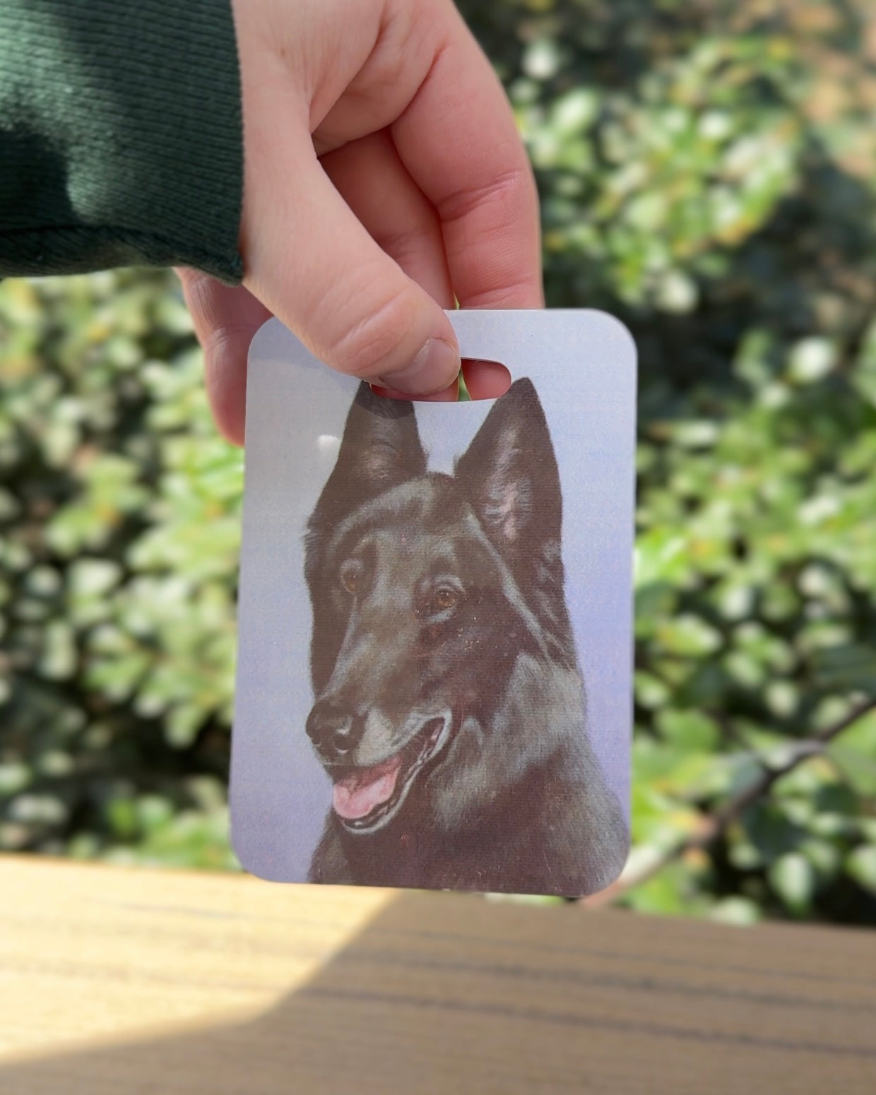 Belgian Sheepdog Dog Luggage Tag