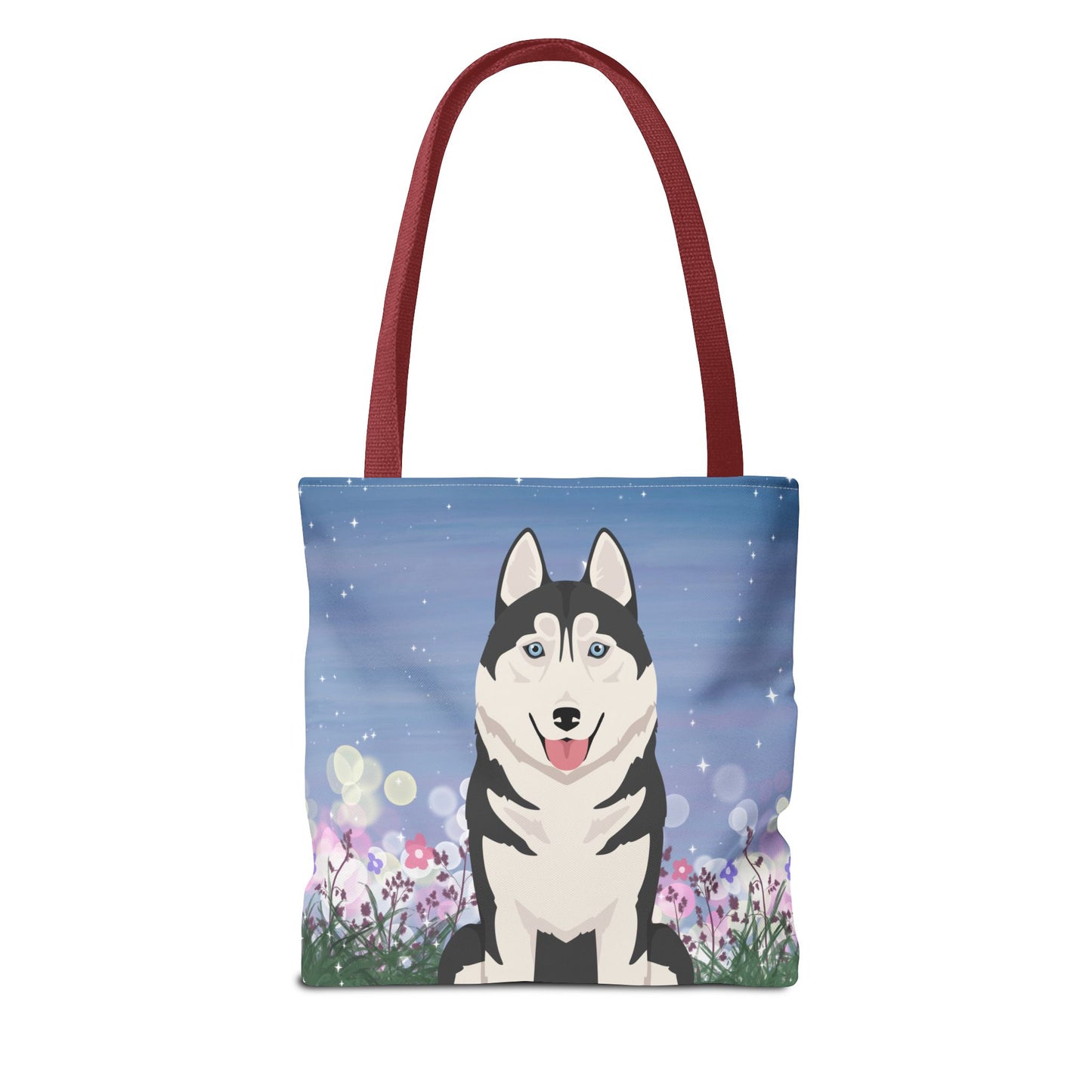 Siberian Husky Dog Tote Bag 13x13