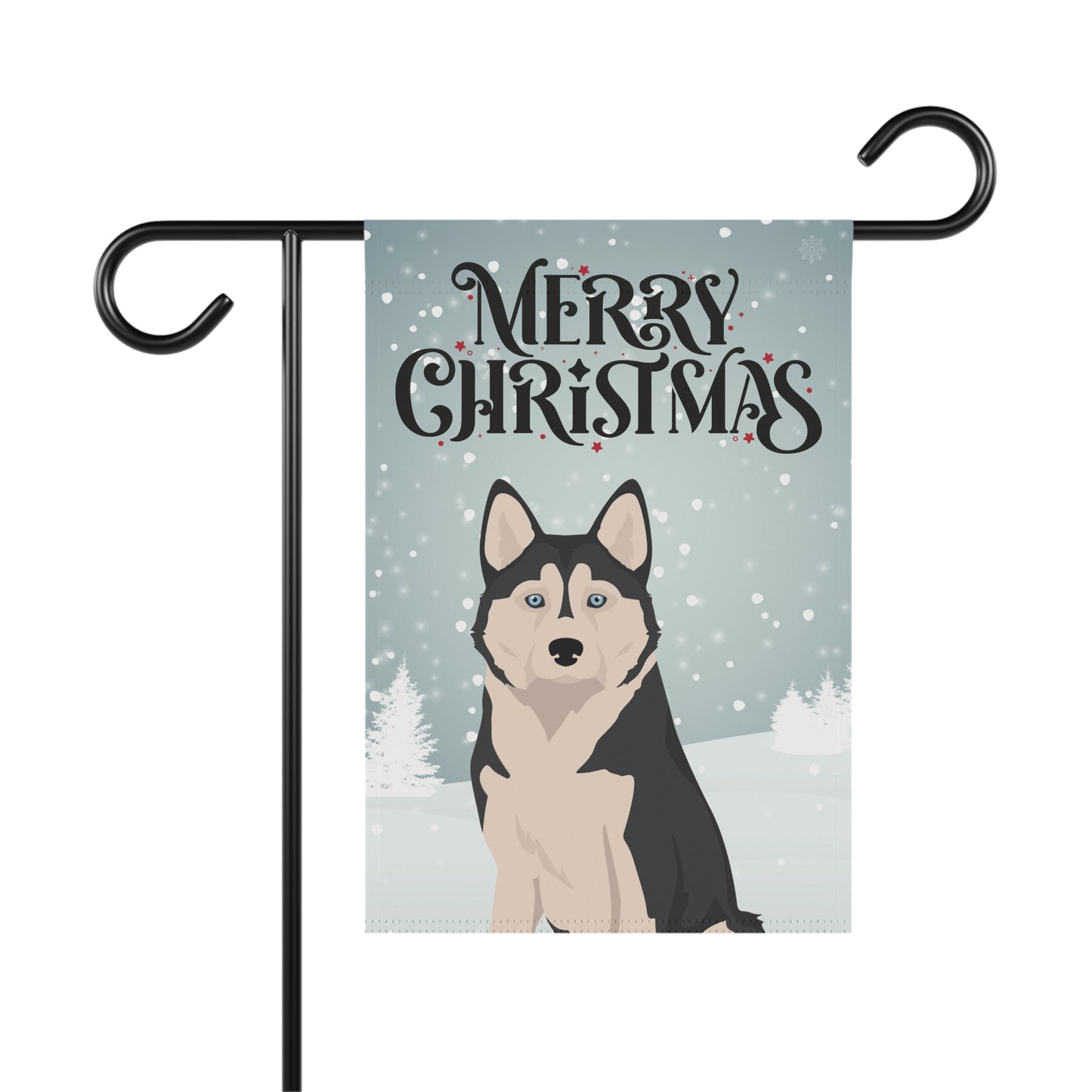Alaskan Husky Dog Garden Flag