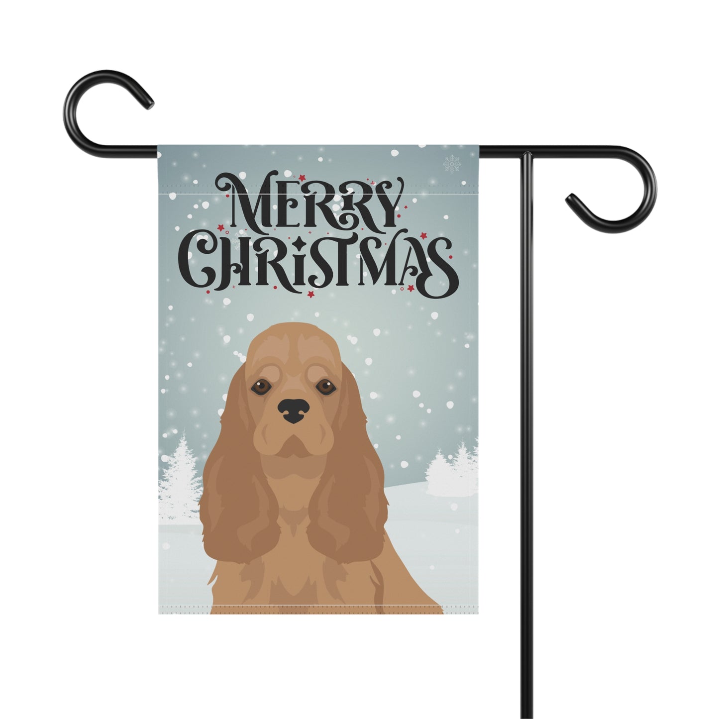 American Cocker Spaniel Dog Garden Flag