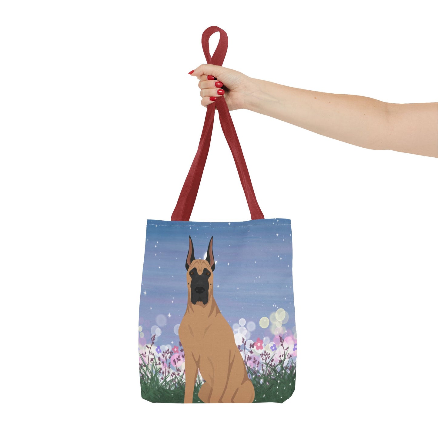 Great Dane Dog Tote Bag 13x13