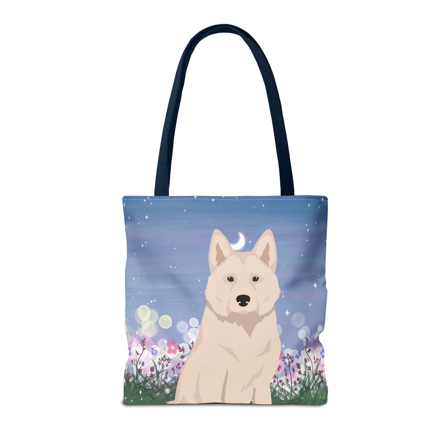 Alaskan Husky Dog Tote Bag 16x16