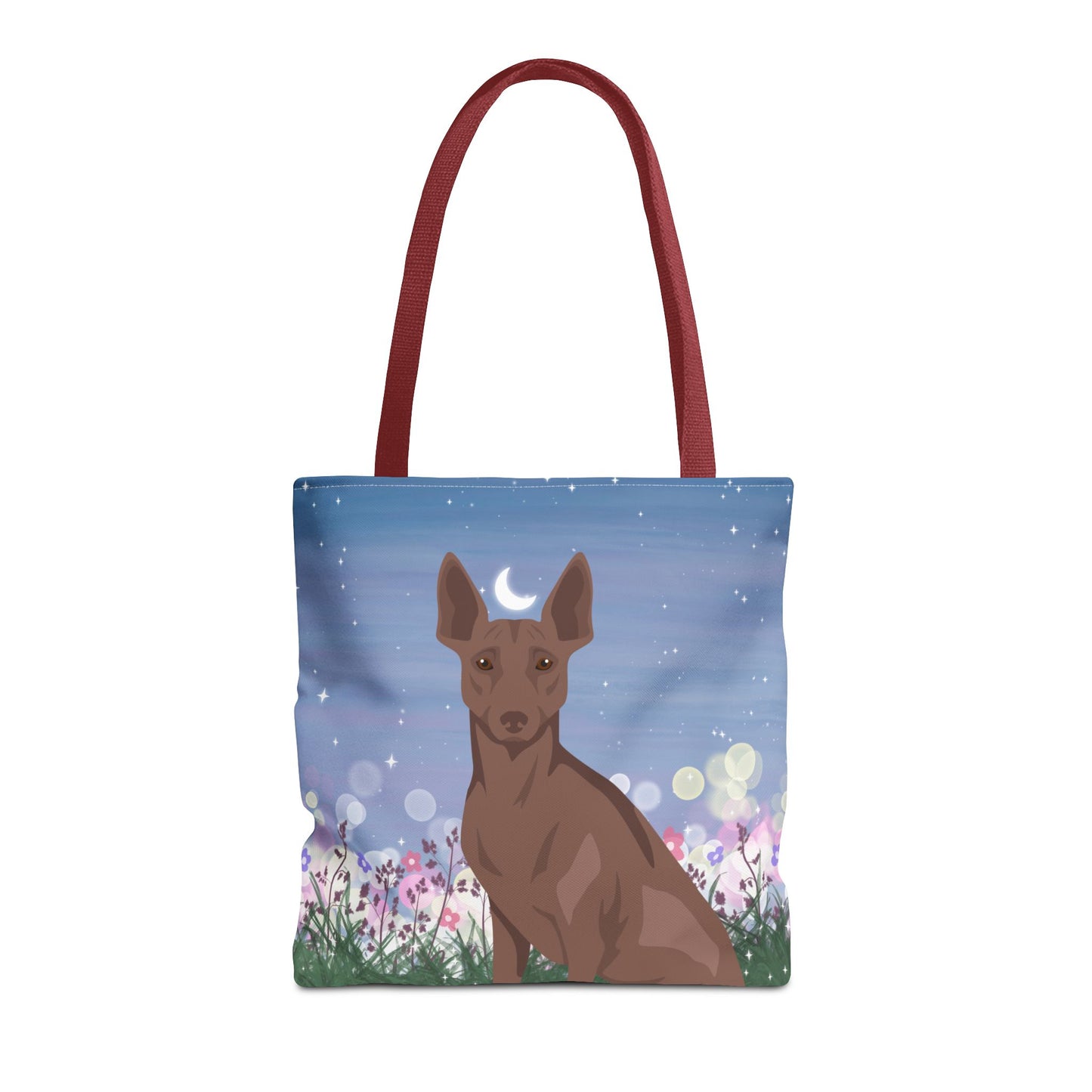 Peruvian Inca orchid Dog Tote Bag 16x16