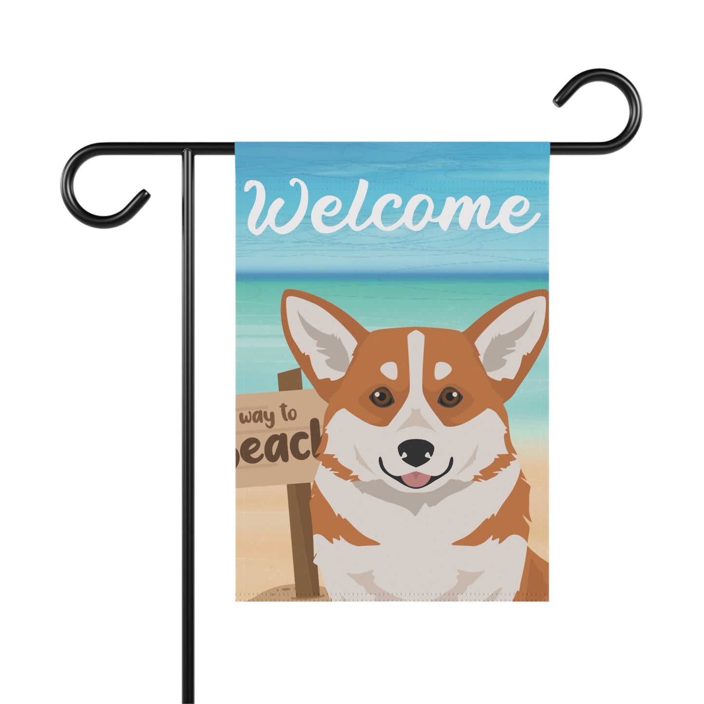 Pembroke Welsh Corgi Dog Garden Flag
