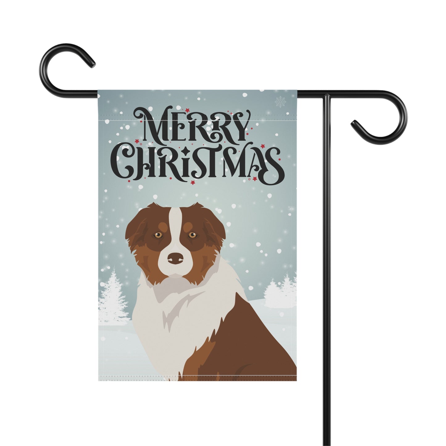 Australian Shepherd Dog Garden Flag