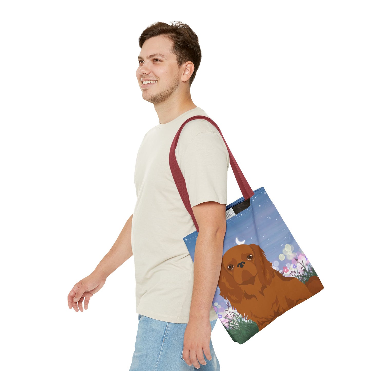 English Toy Spaniel Dog Tote Bag 16x16