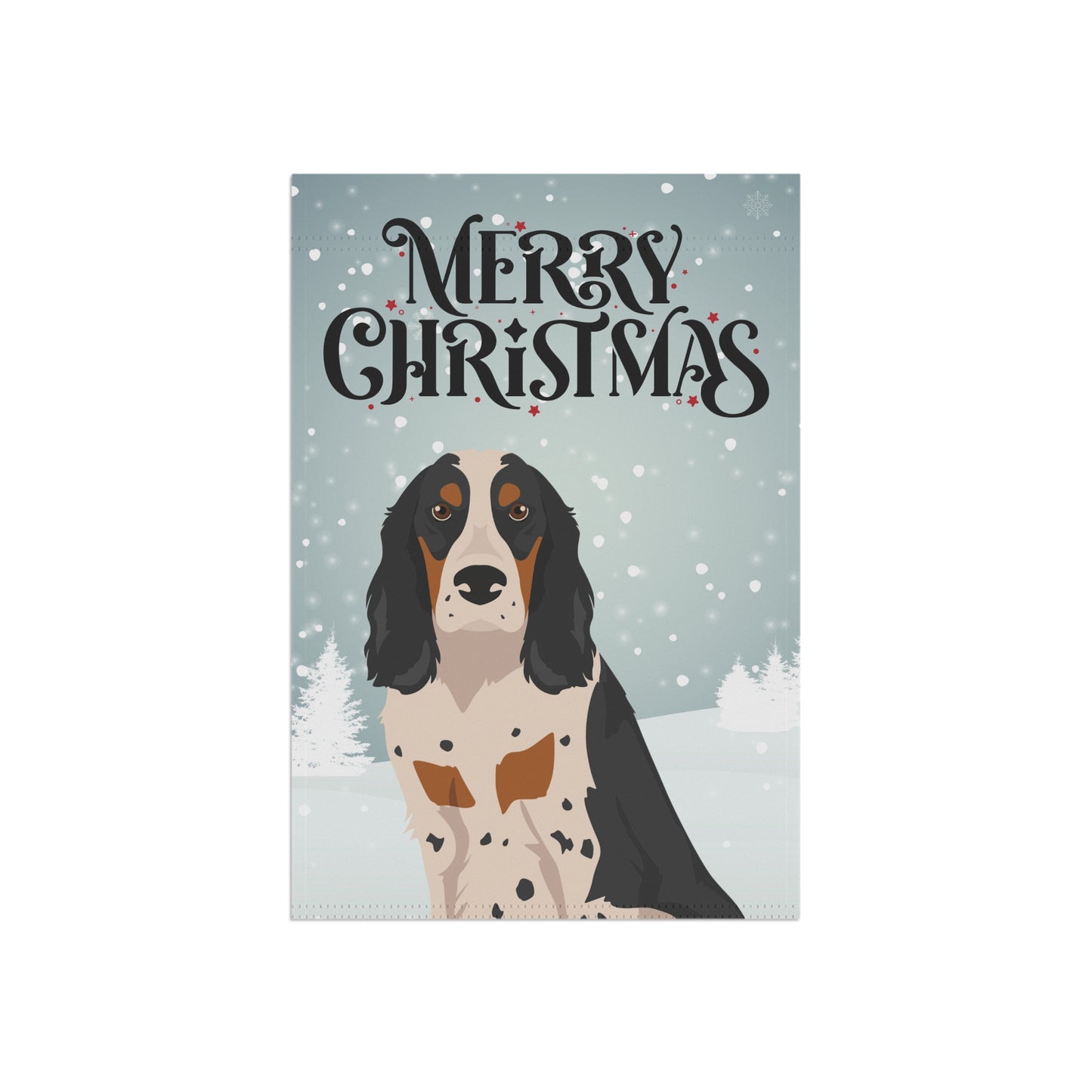 Russian Spaniel Dog Garden Flag