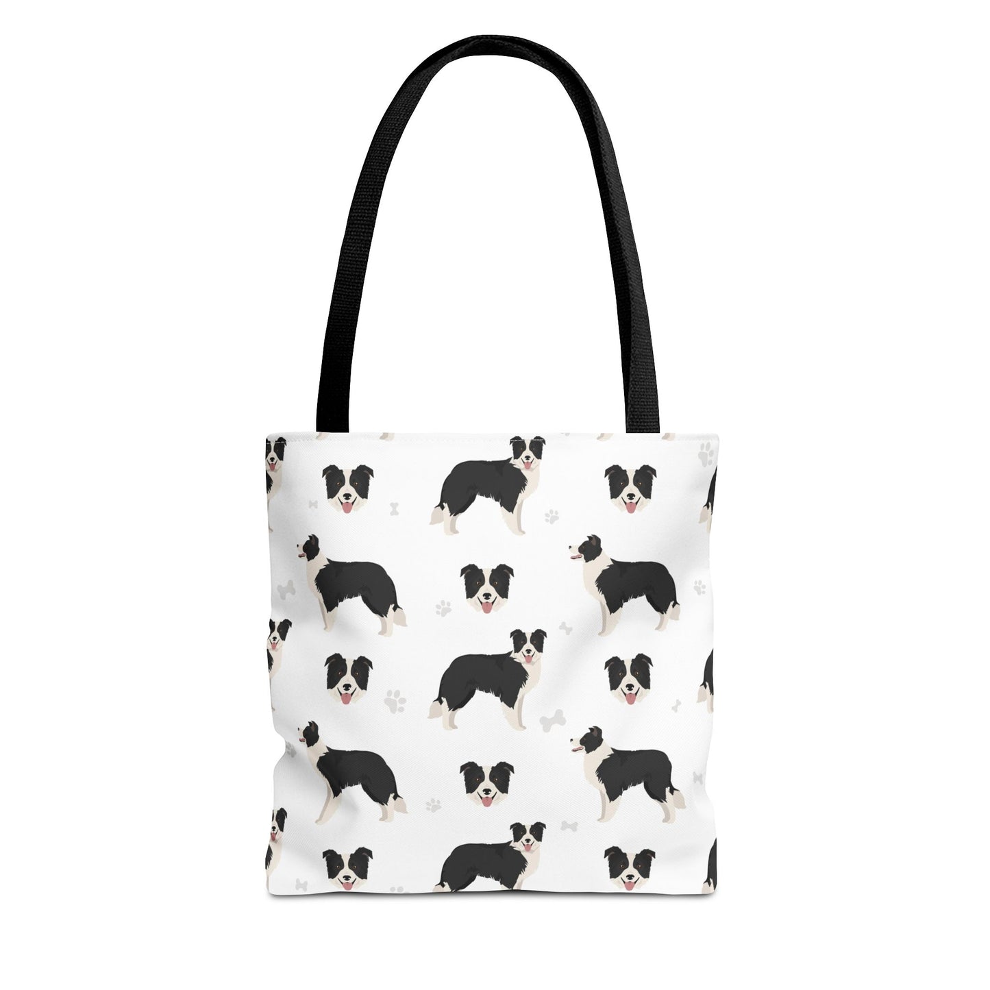 Border Collie Dog Tote Bag, Border Collie Dog Mom Gift