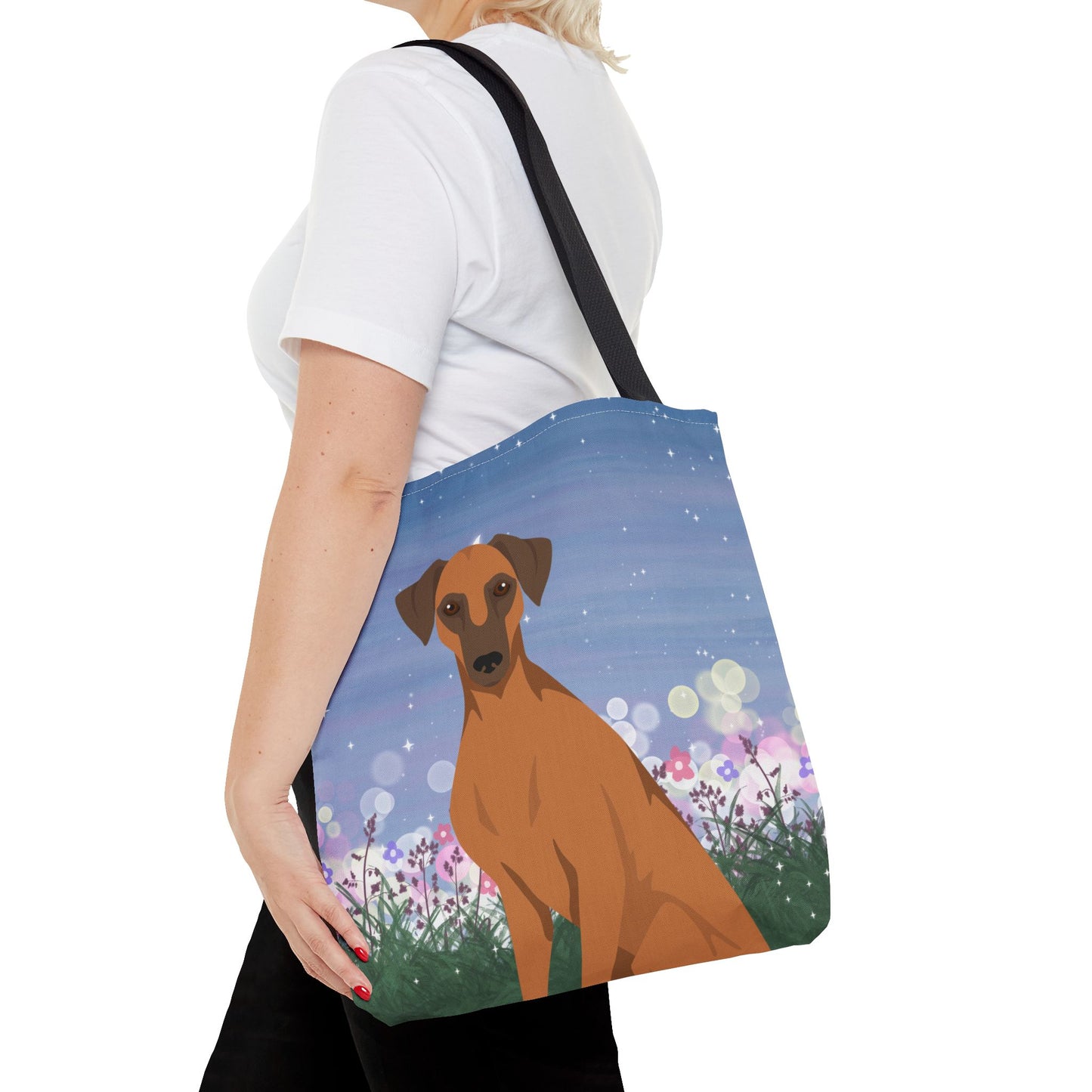 Sloughi Dog Tote Bag 16x16