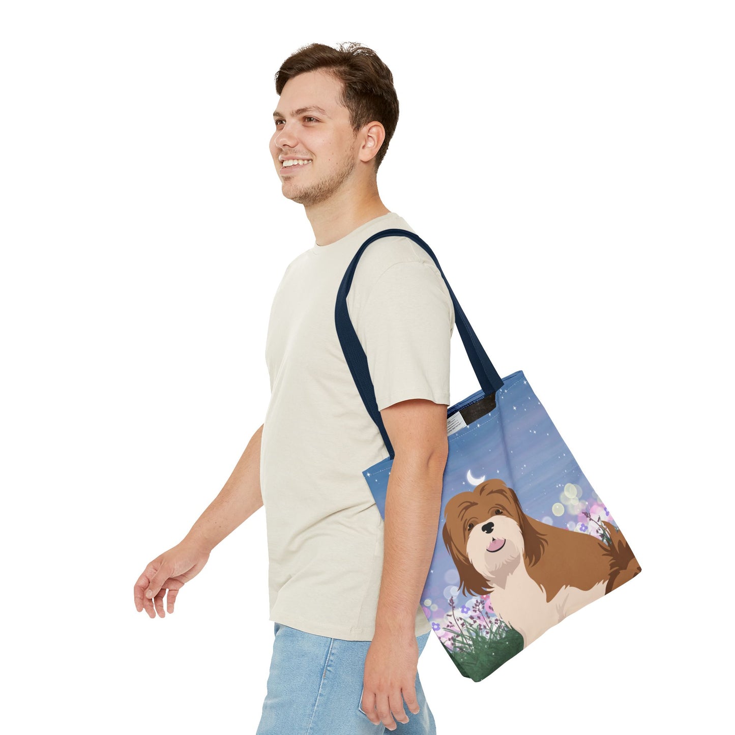 Lhasa Apso Dog Tote Bag 16x16