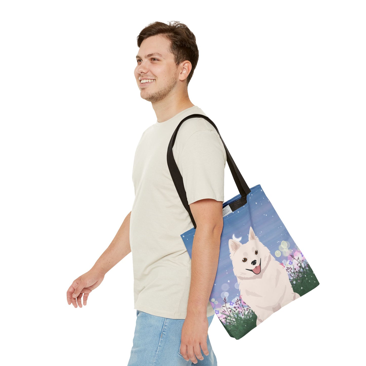 American Eskimo Dog Dog Tote Bag 16x16