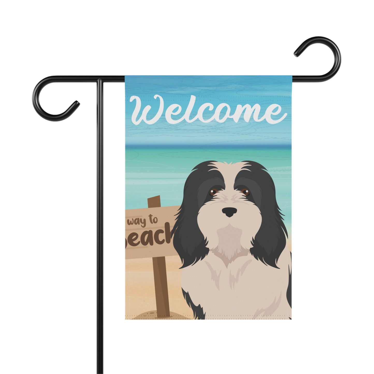 Havanese Dog Garden Flag