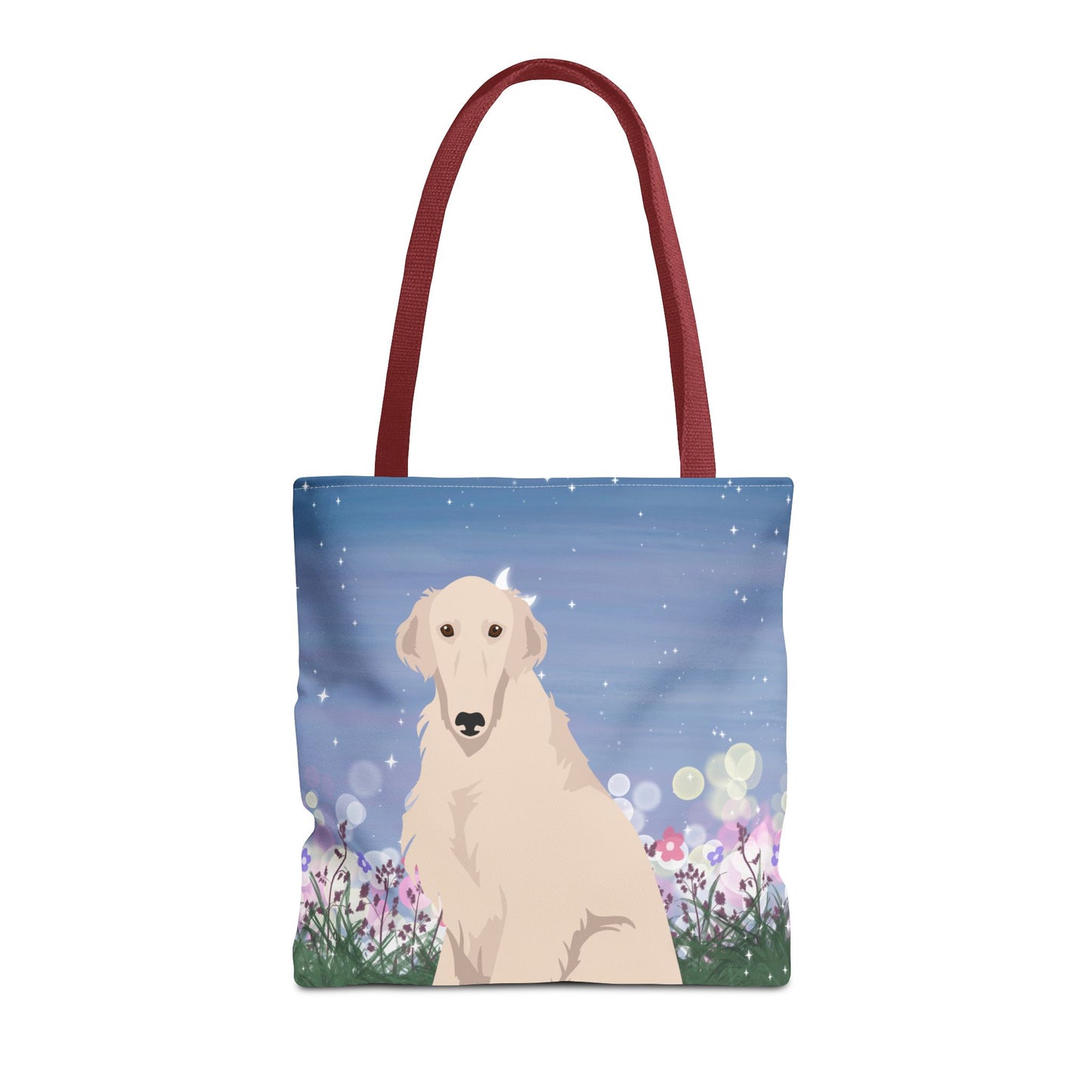 Borzoi Dog Tote Bag 16x16