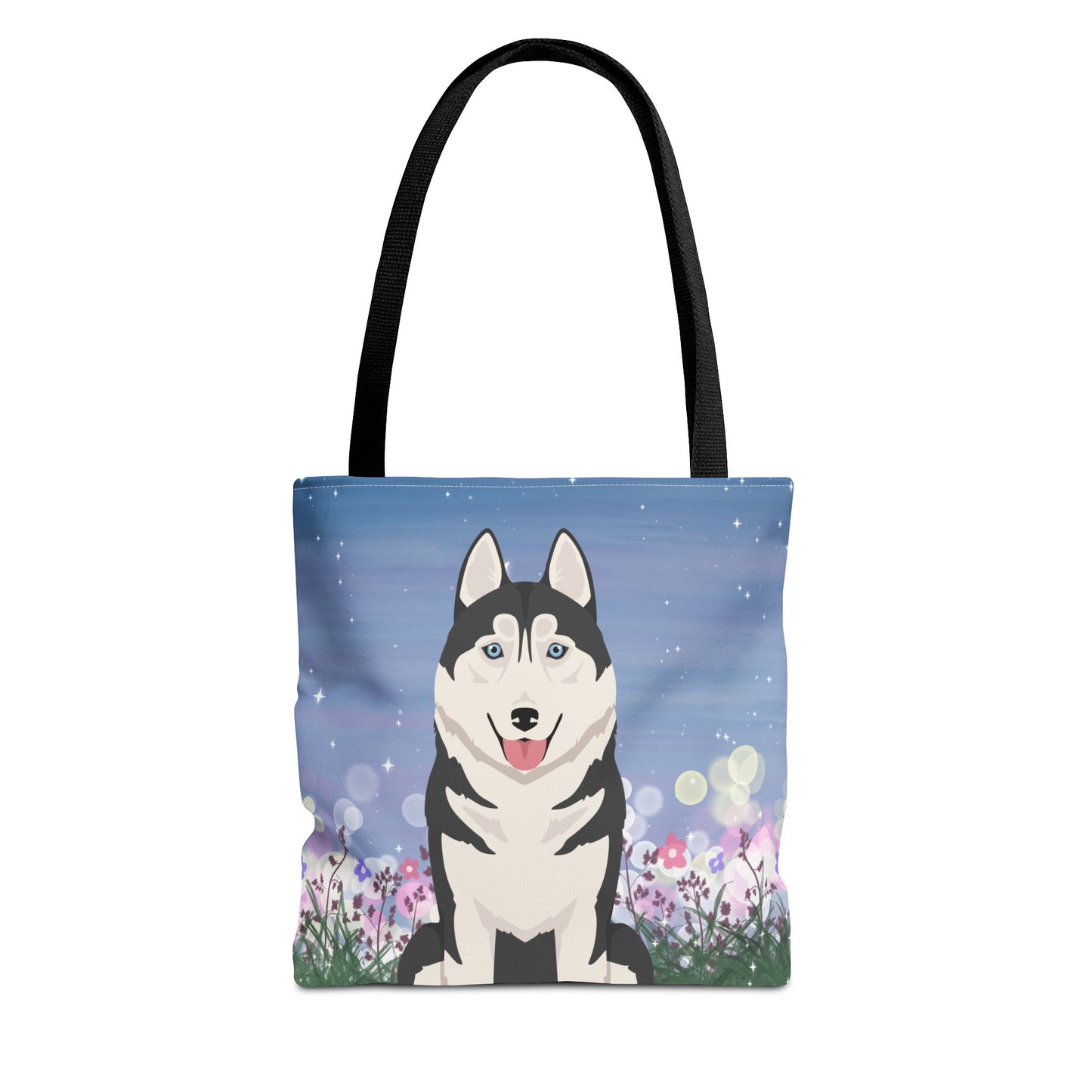 Siberian Husky Dog Tote Bag 13x13