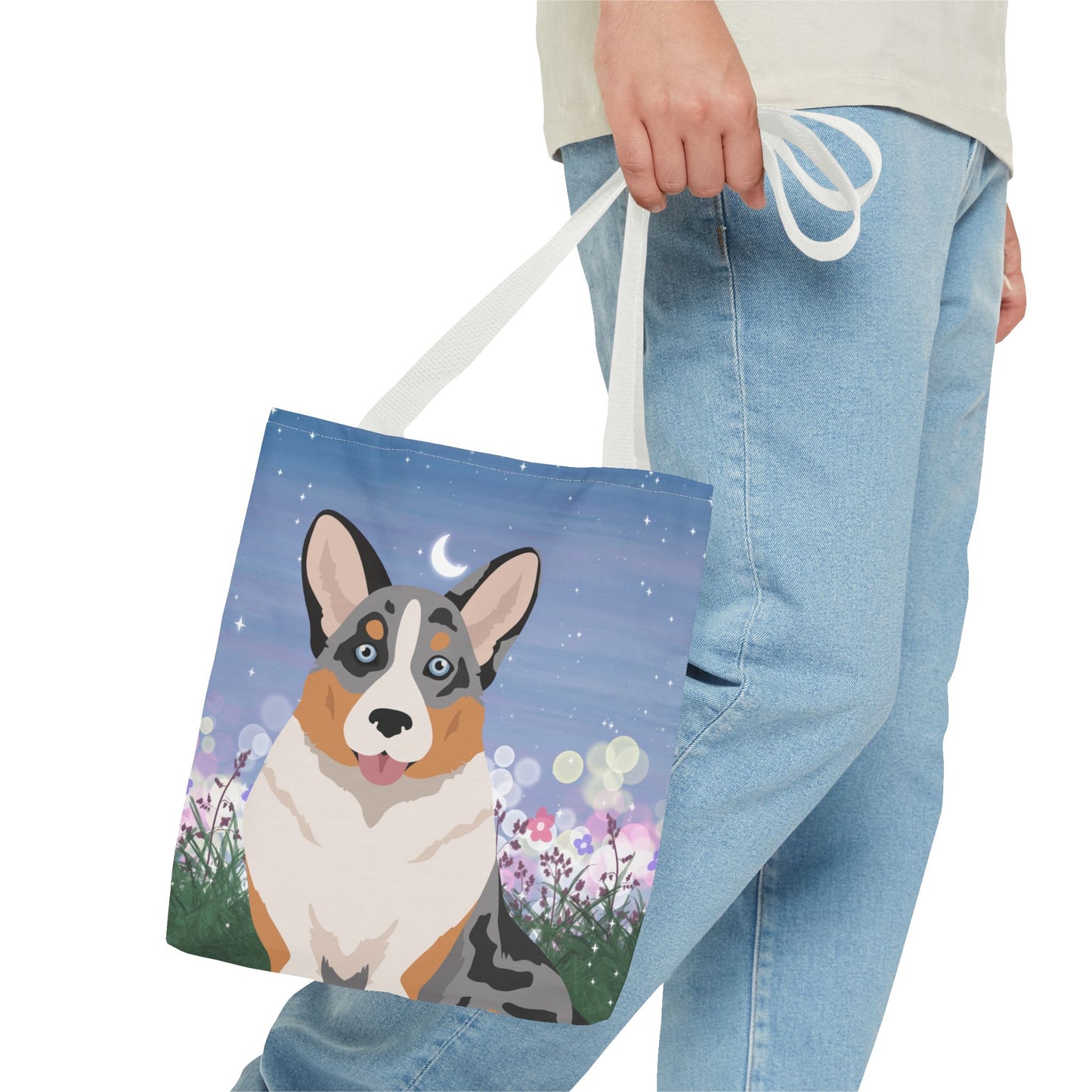 Cardigan Welsh Corgi Dog Tote Bag 13x13