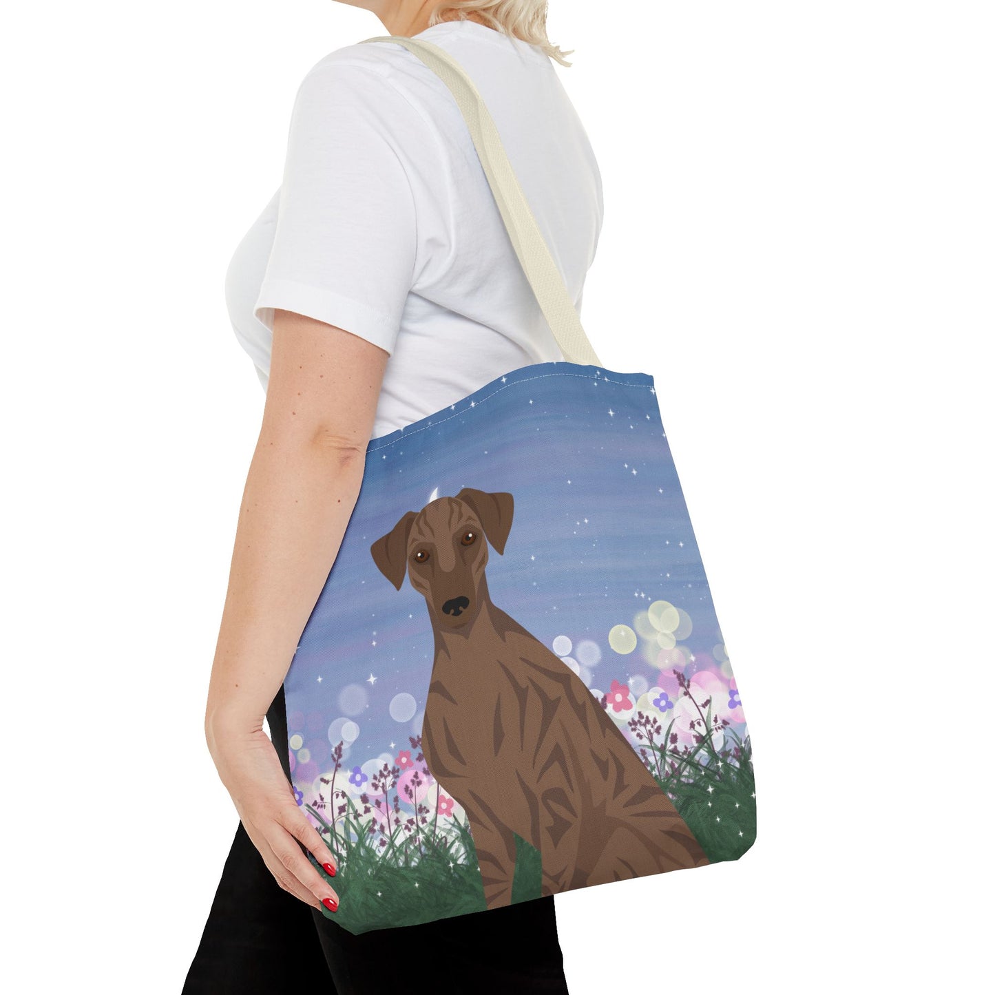 Sloughi Dog Tote Bag 16x16
