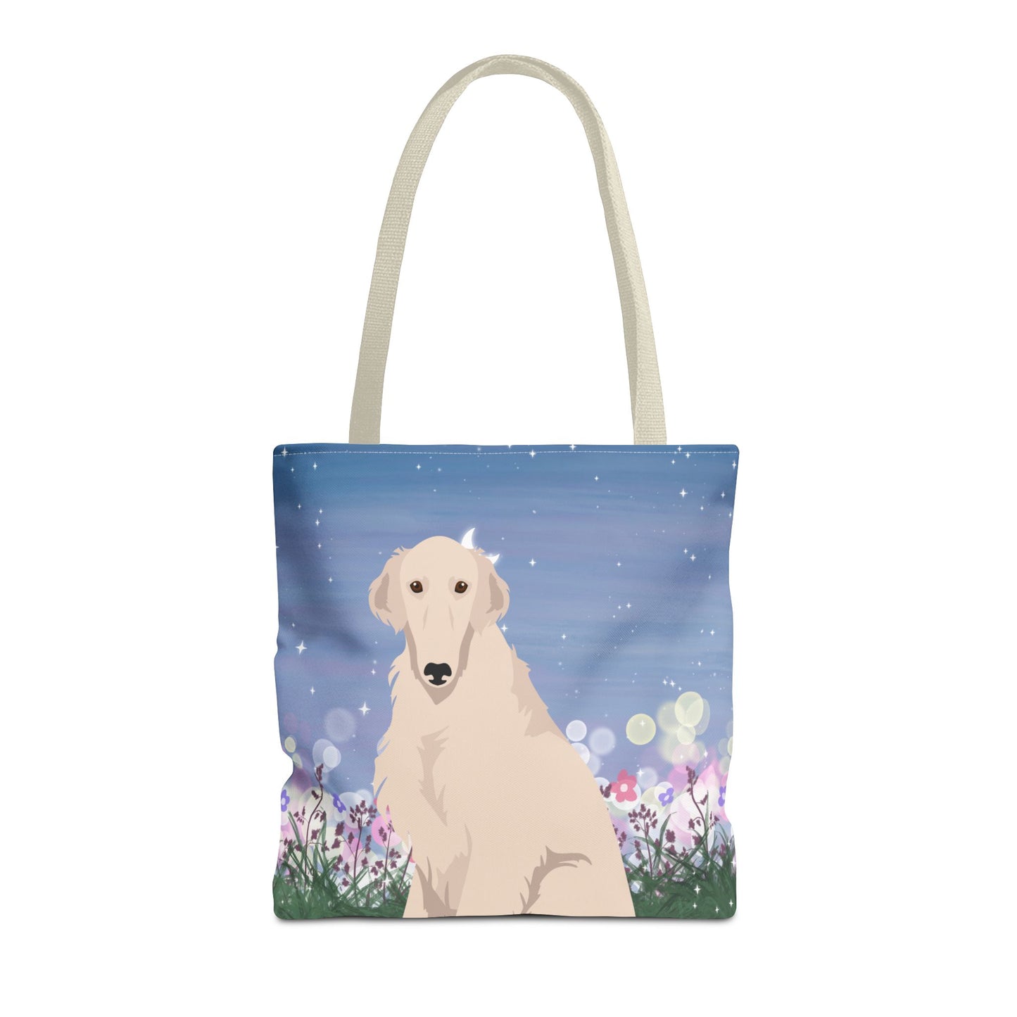 Borzoi Dog Tote Bag 16x16