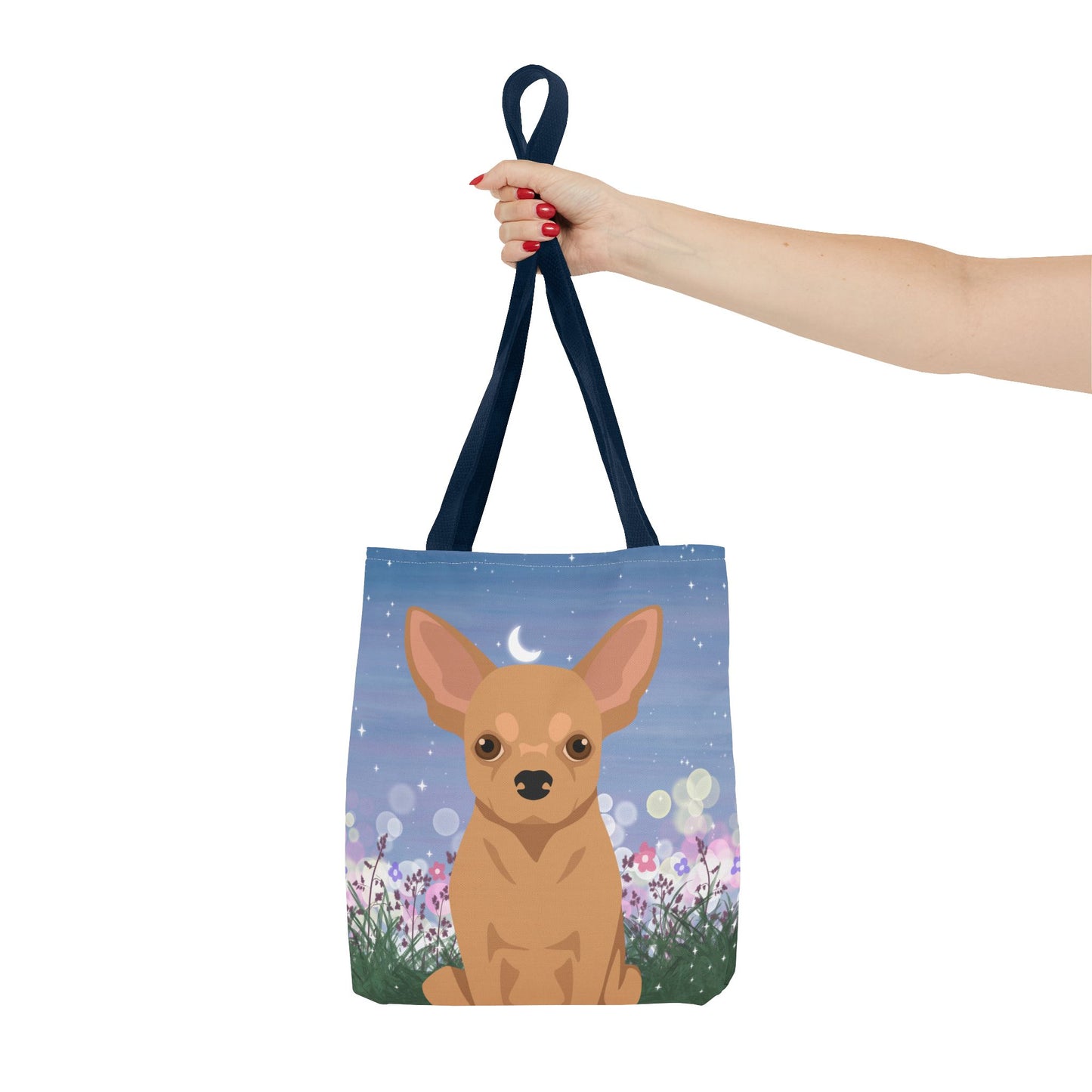 Chihuahua Dog Tote Bag 13x13
