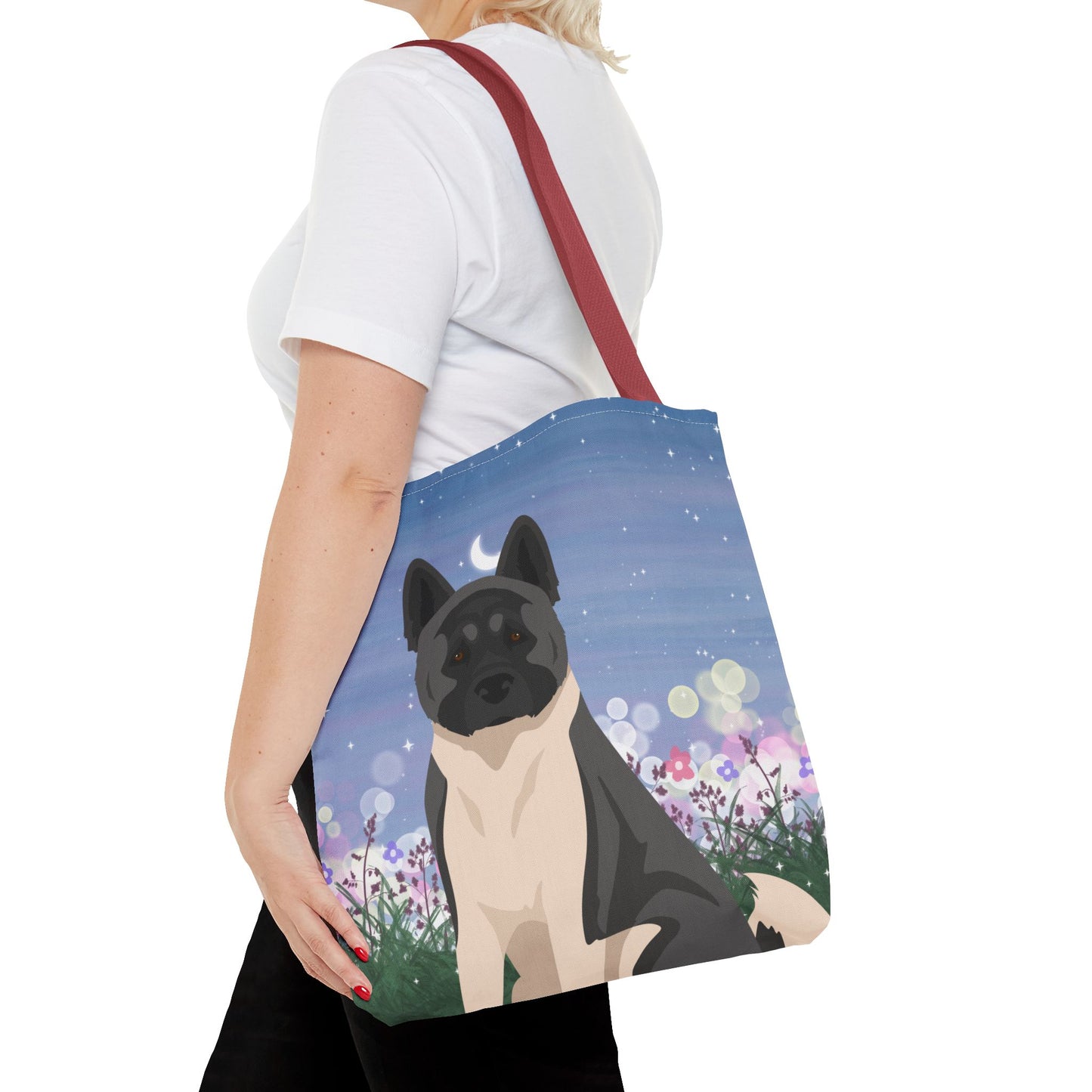 American Akita Dog Tote Bag 16x16